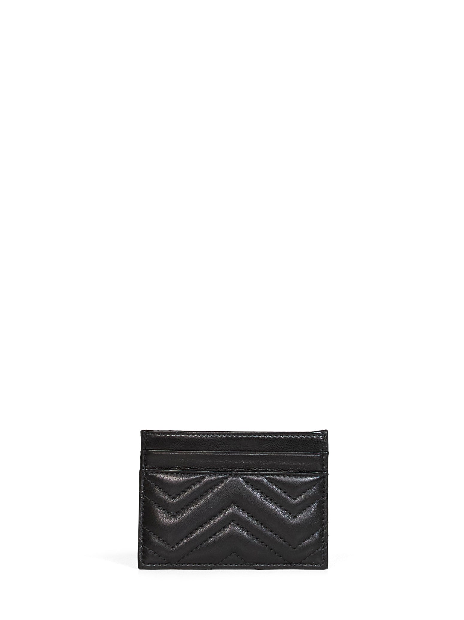 Gucci Women Black Gg Marmont Card Holder GUCCI
