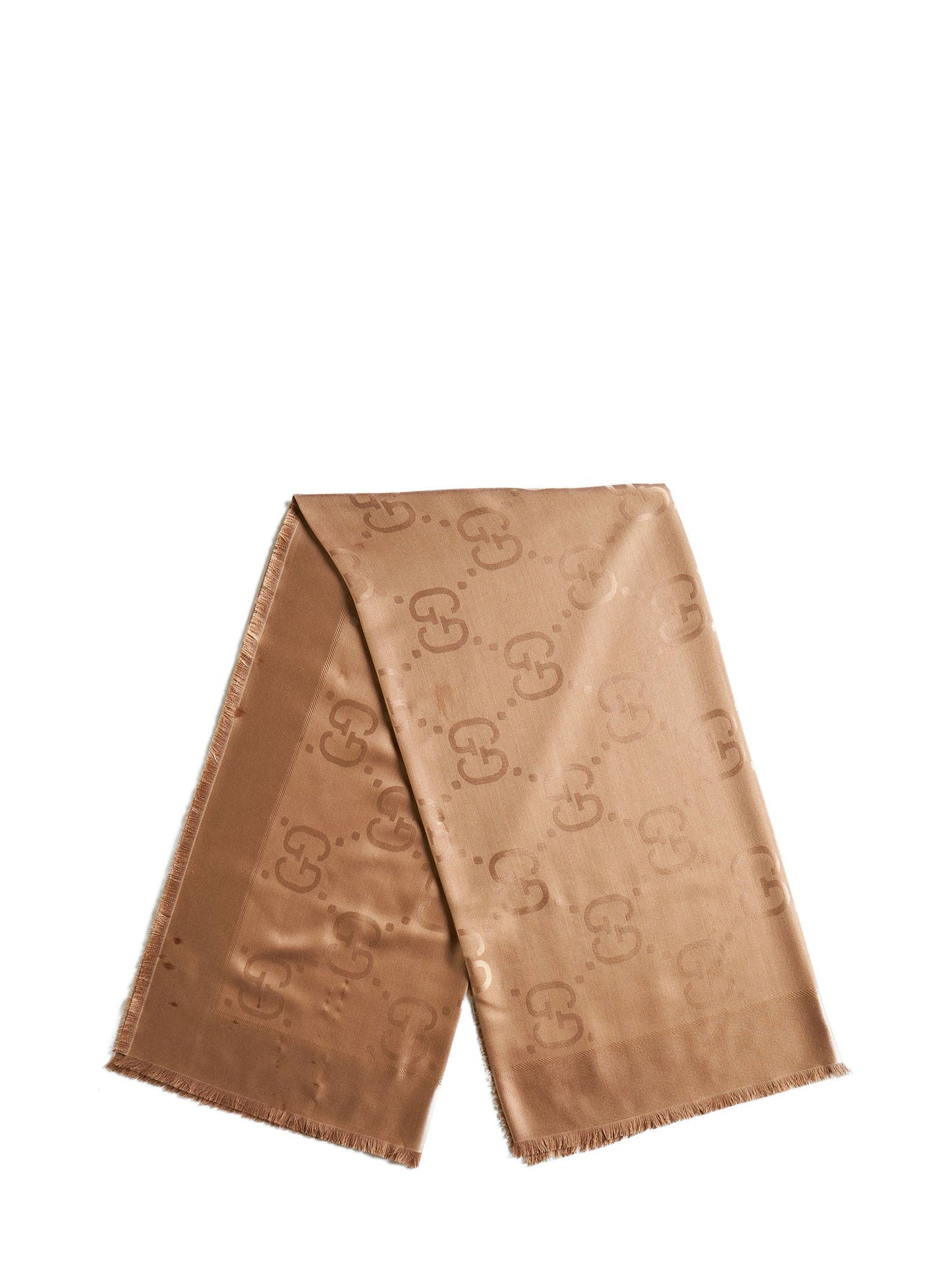 Gucci Women Gucci Silk Jacquard Scarf GUCCI