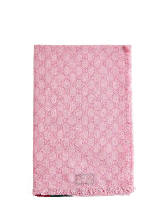Gucci Men Gg Wool Scarf GUCCI