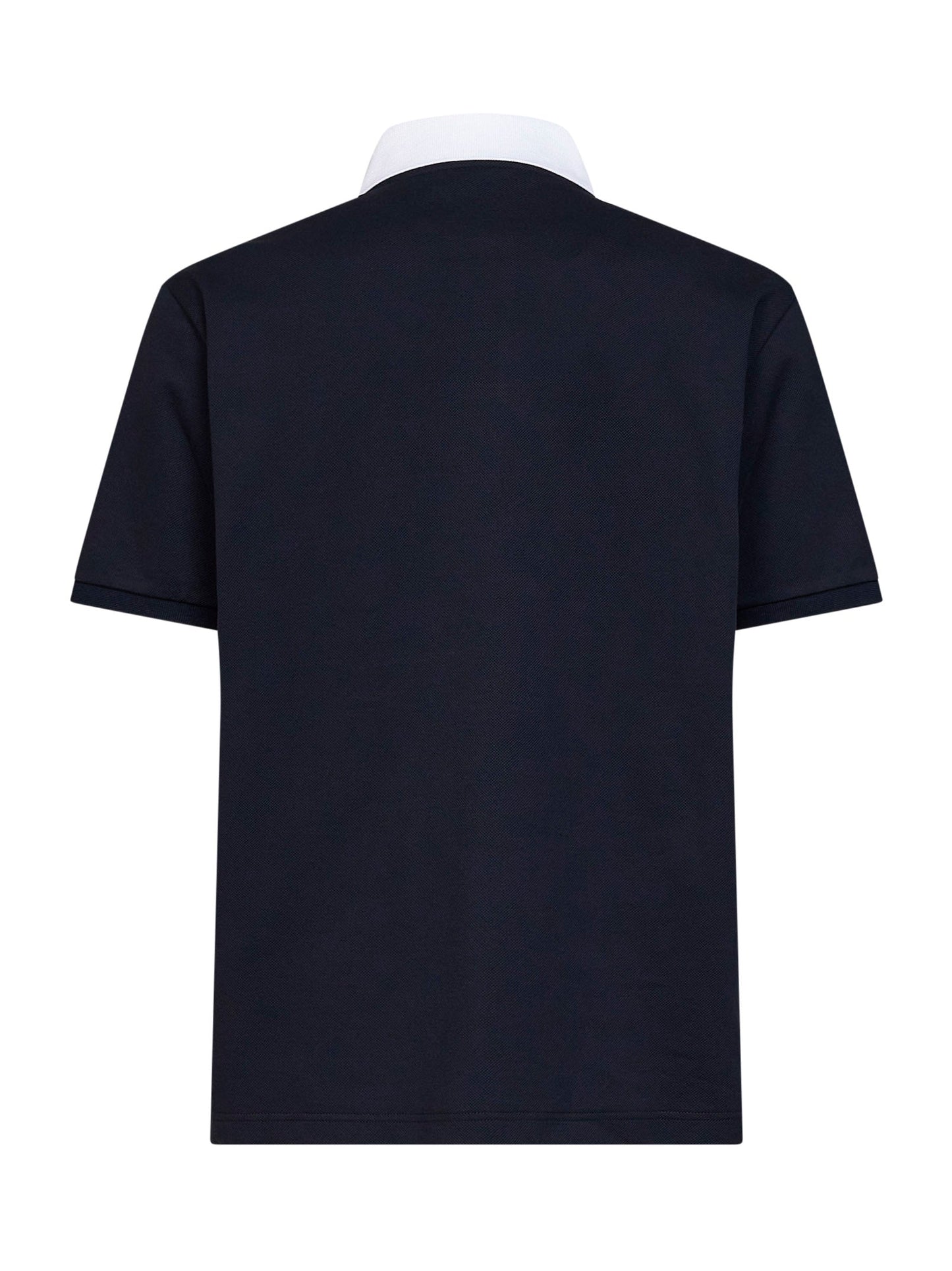 Gucci Men Blue Stretch Cotton Pique Polo Shirt GUCCI