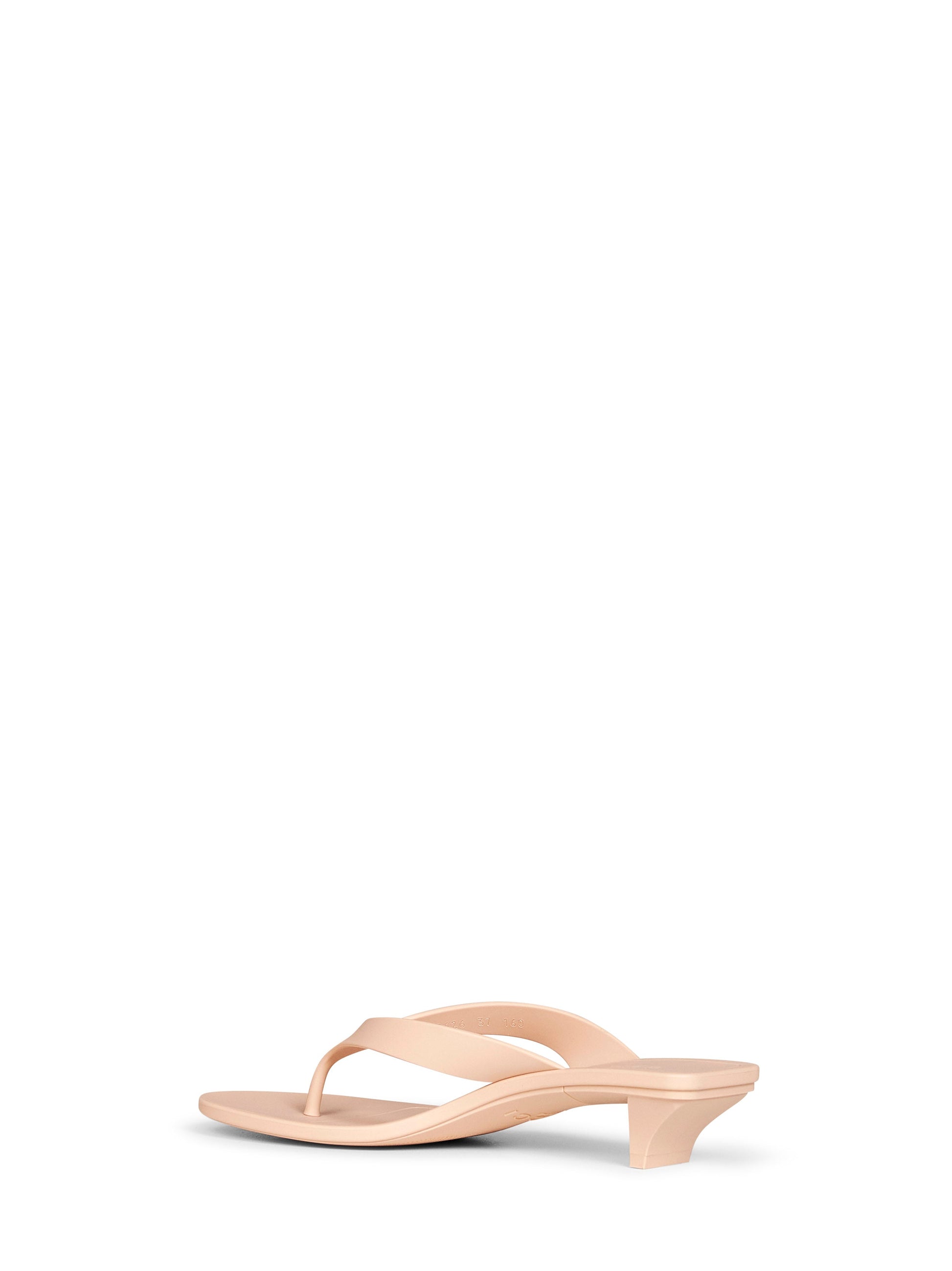 Gucci Women Pink Vittoria Rubber Thong Sandals GUCCI