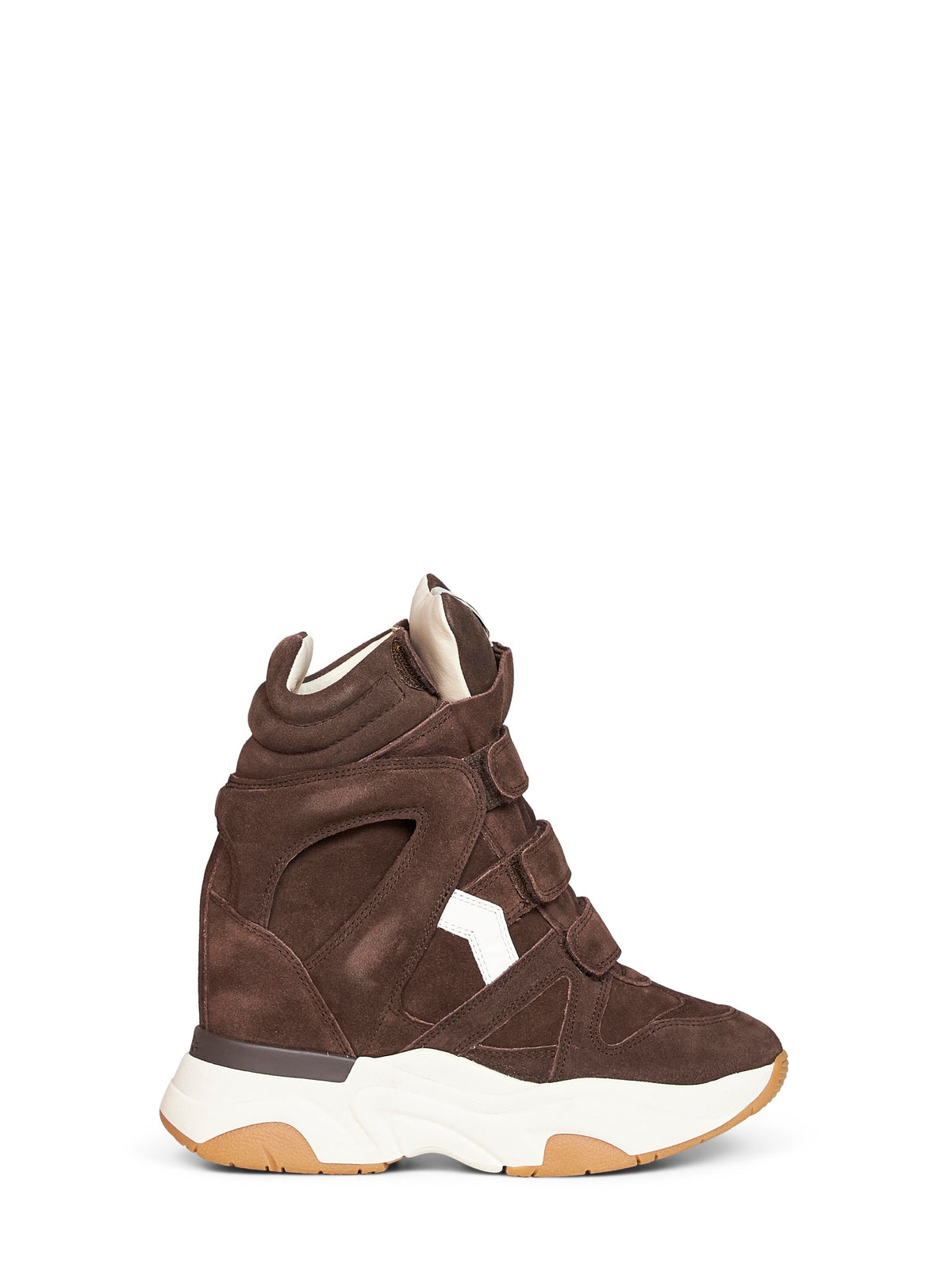 Isabel Marant Women Chocolate Suede Balskee Sneakers ISABEL MARANT