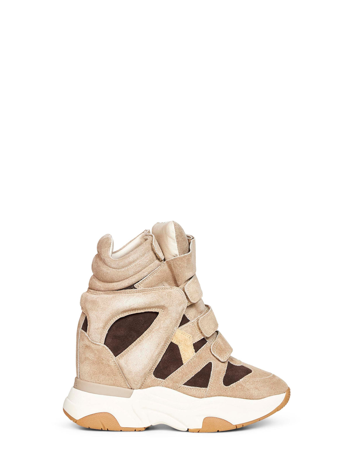 Isabel Marant Women Sand Brown Suede Balskee Sneakers ISABEL MARANT