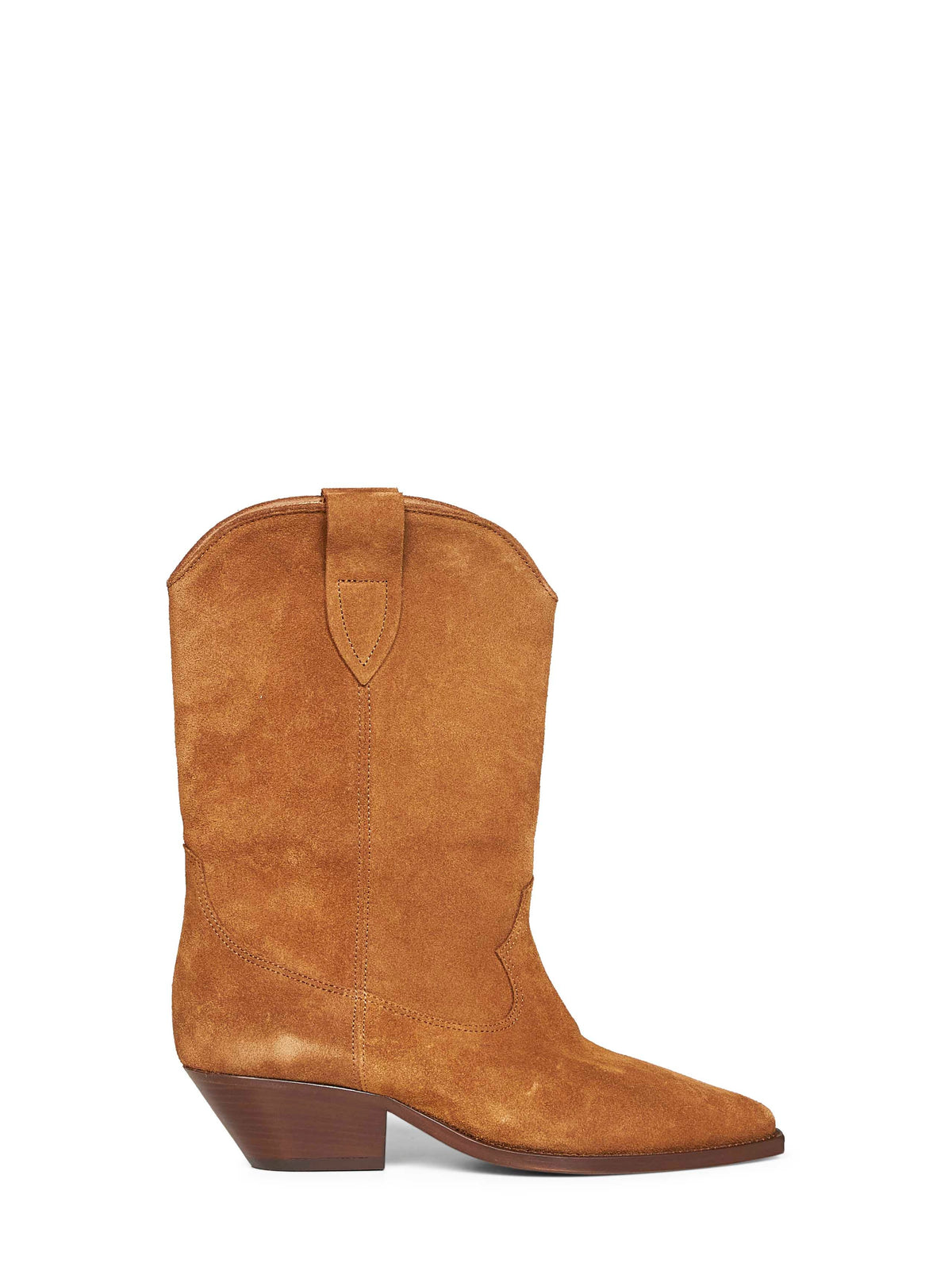Isabel Marant Women Cognac Suede Duerto Western Boots ISABEL MARANT