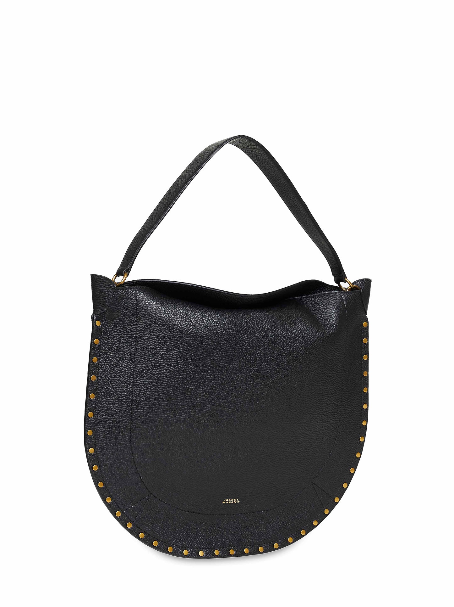 Isabel Marant Women Black Oskan Hobo Soft Shoulder Bag ISABEL MARANT