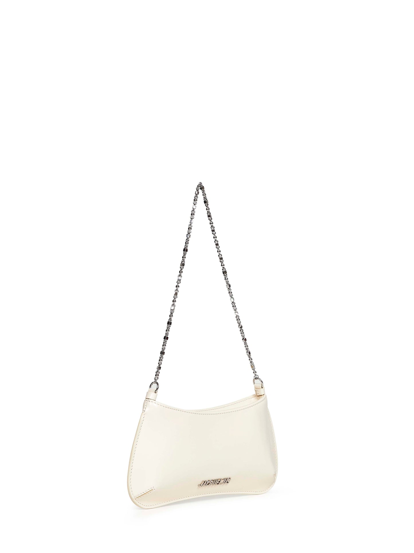 Jacquemus Women Light Ivory The Small Bisou Chaine Shoulder Bag JACQUEMUS