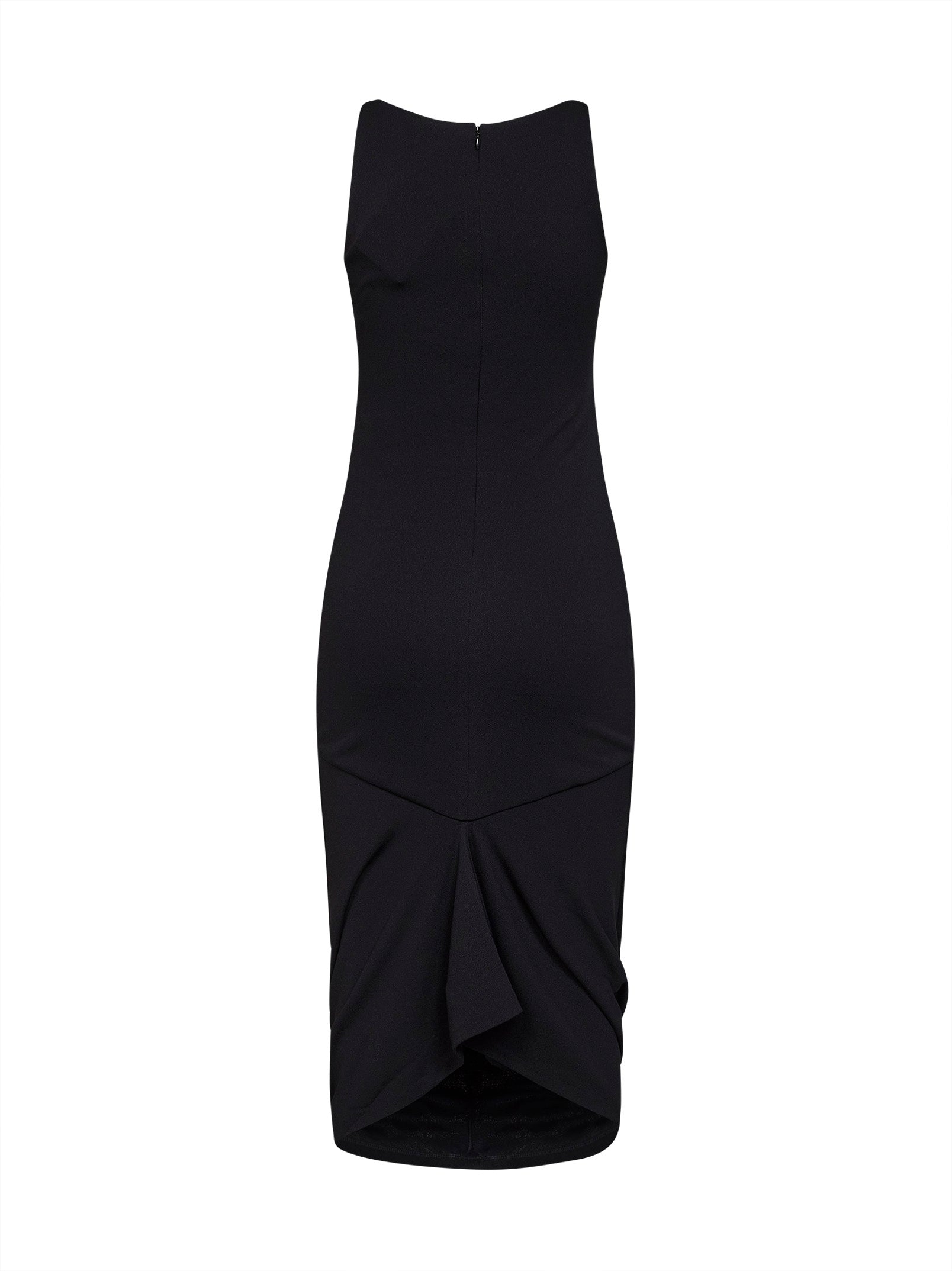 Jacquemus Women Black The Regata Draped-Effect Midi Dress JACQUEMUS