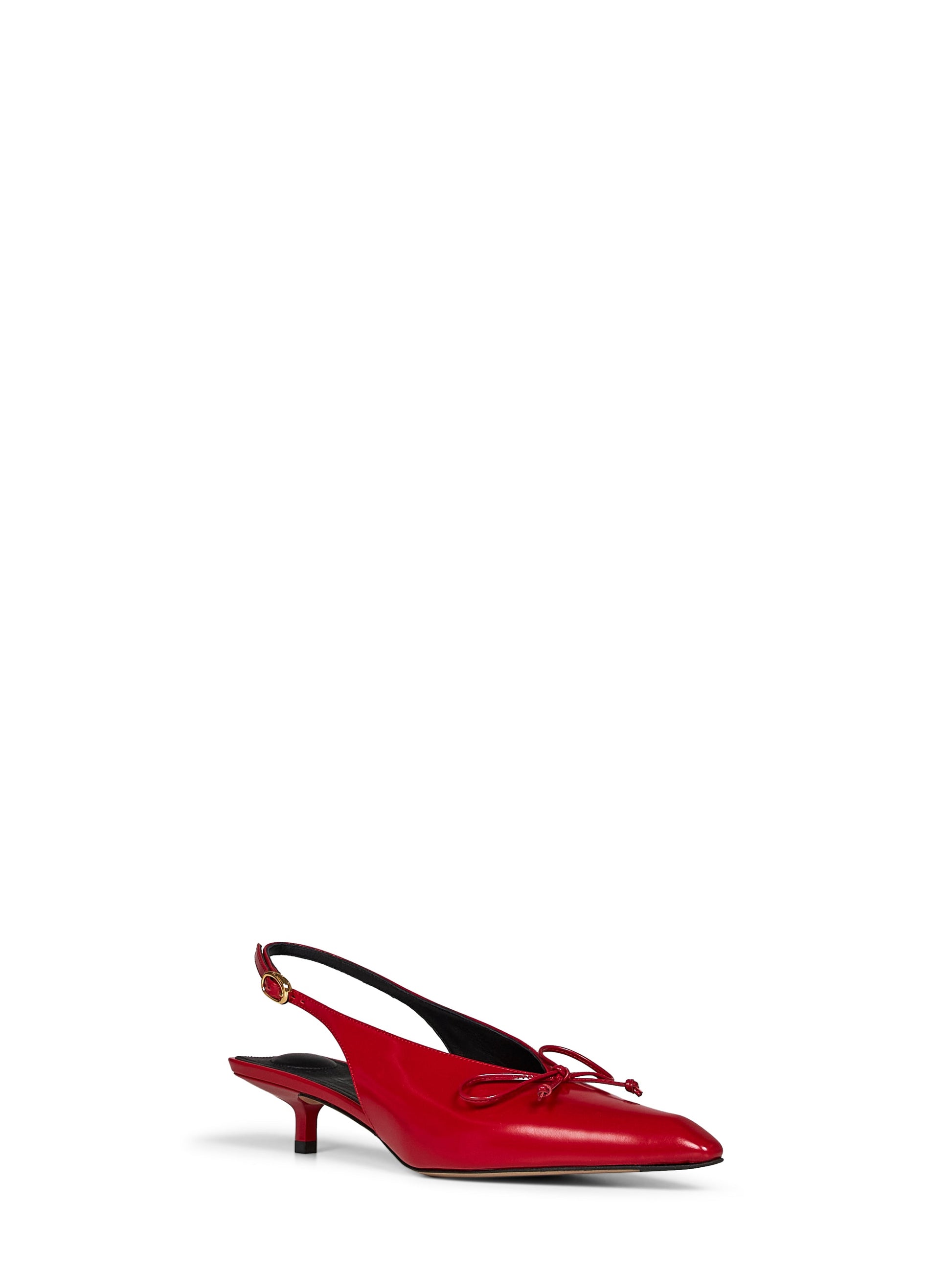 Jacquemus Women Red The Low Cubisto Slingback Pumps JACQUEMUS