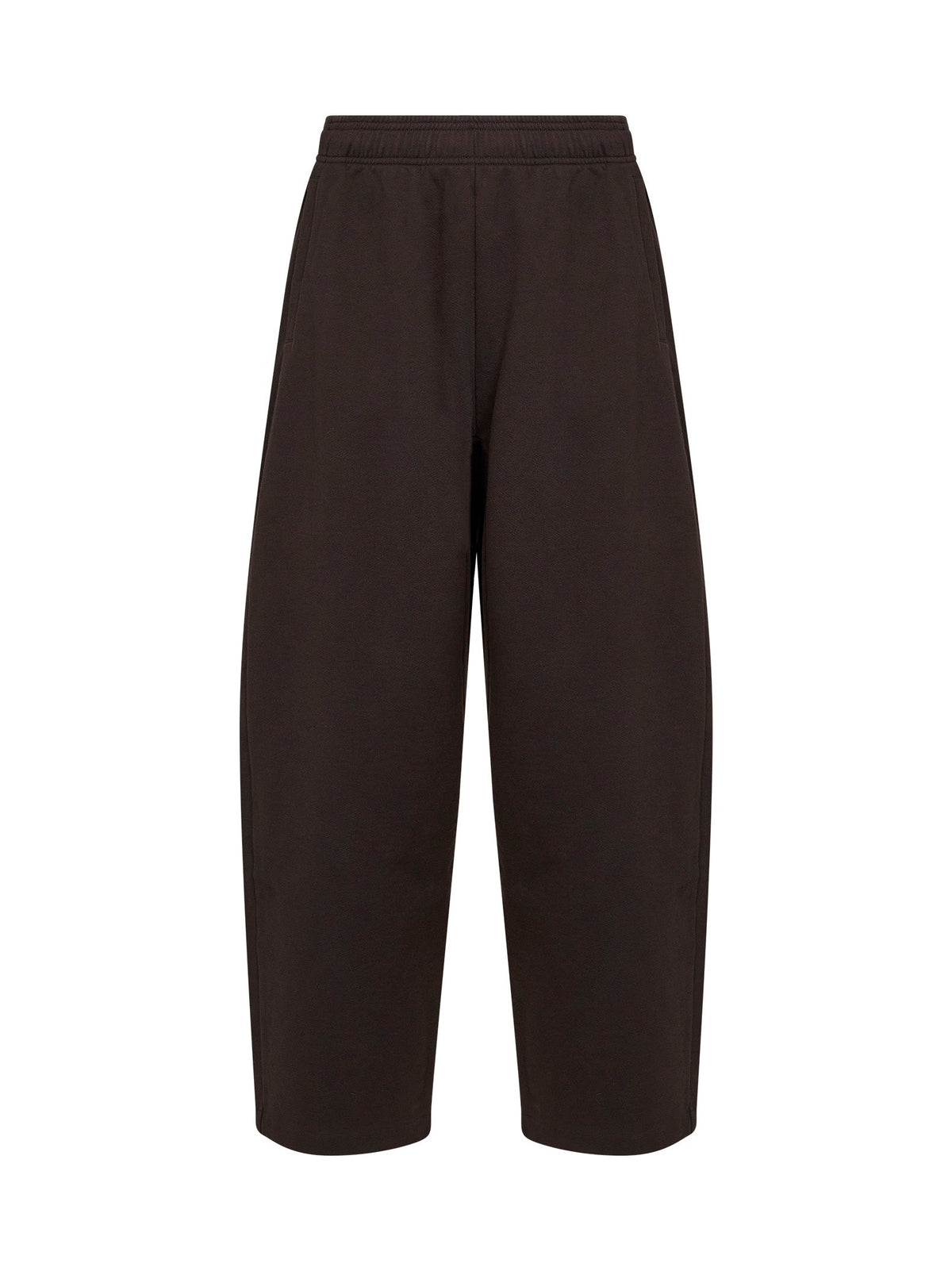 Jacquemus Men Dark Brown Mélange Fleece The Corso Joggers JACQUEMUS