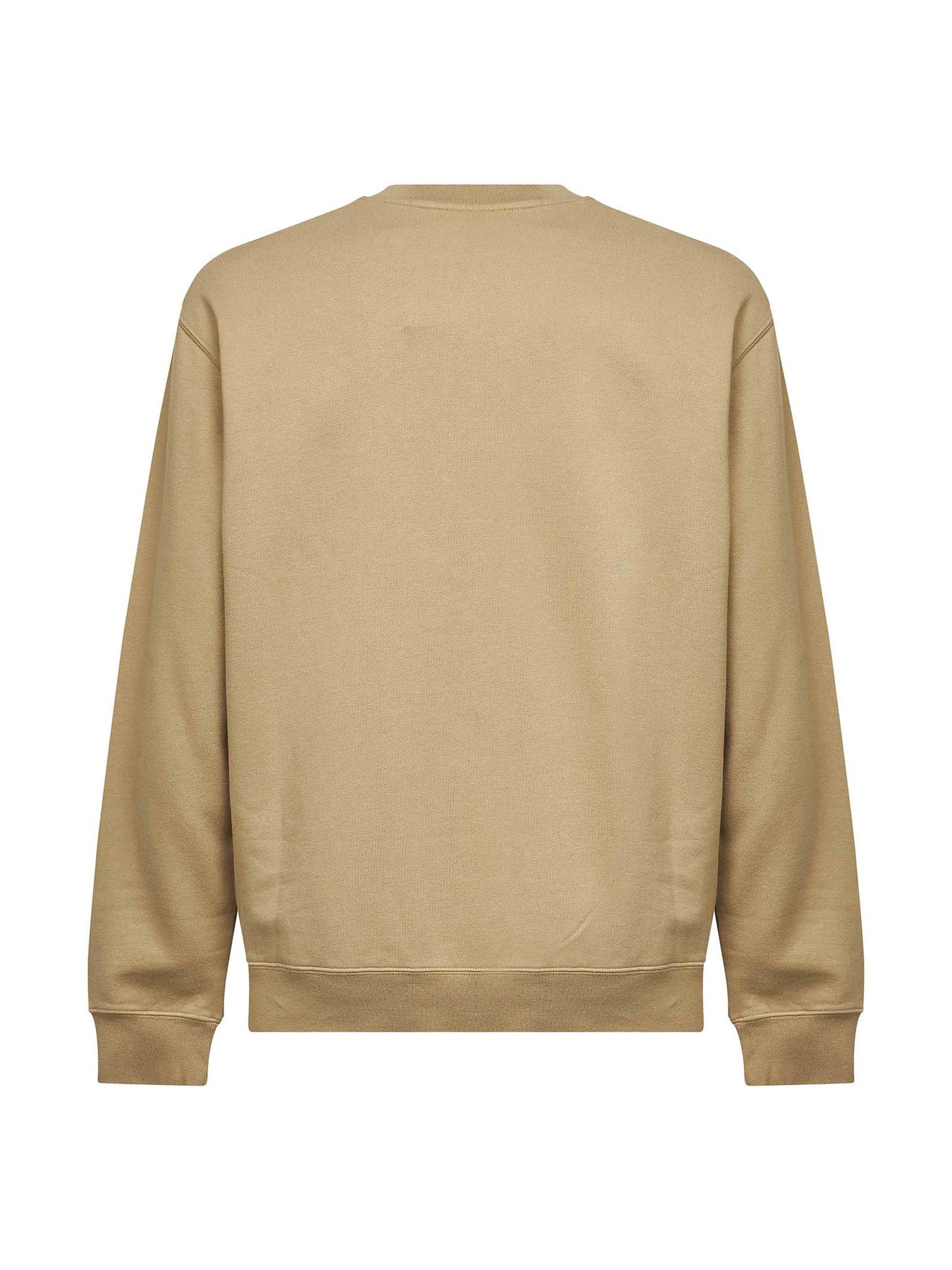 Jacquemus Men Dark Beige Organic Cotton Fleece The Gros Grain Sweatshirt JACQUEMUS