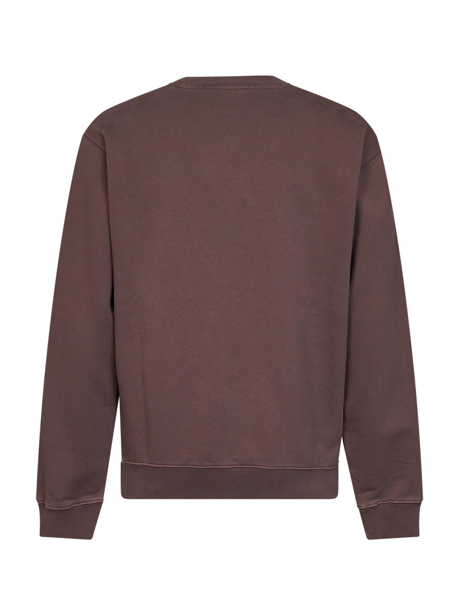 Jacquemus Men Brown Organic Cotton Fleece The Gros Grain Sweatshirt JACQUEMUS