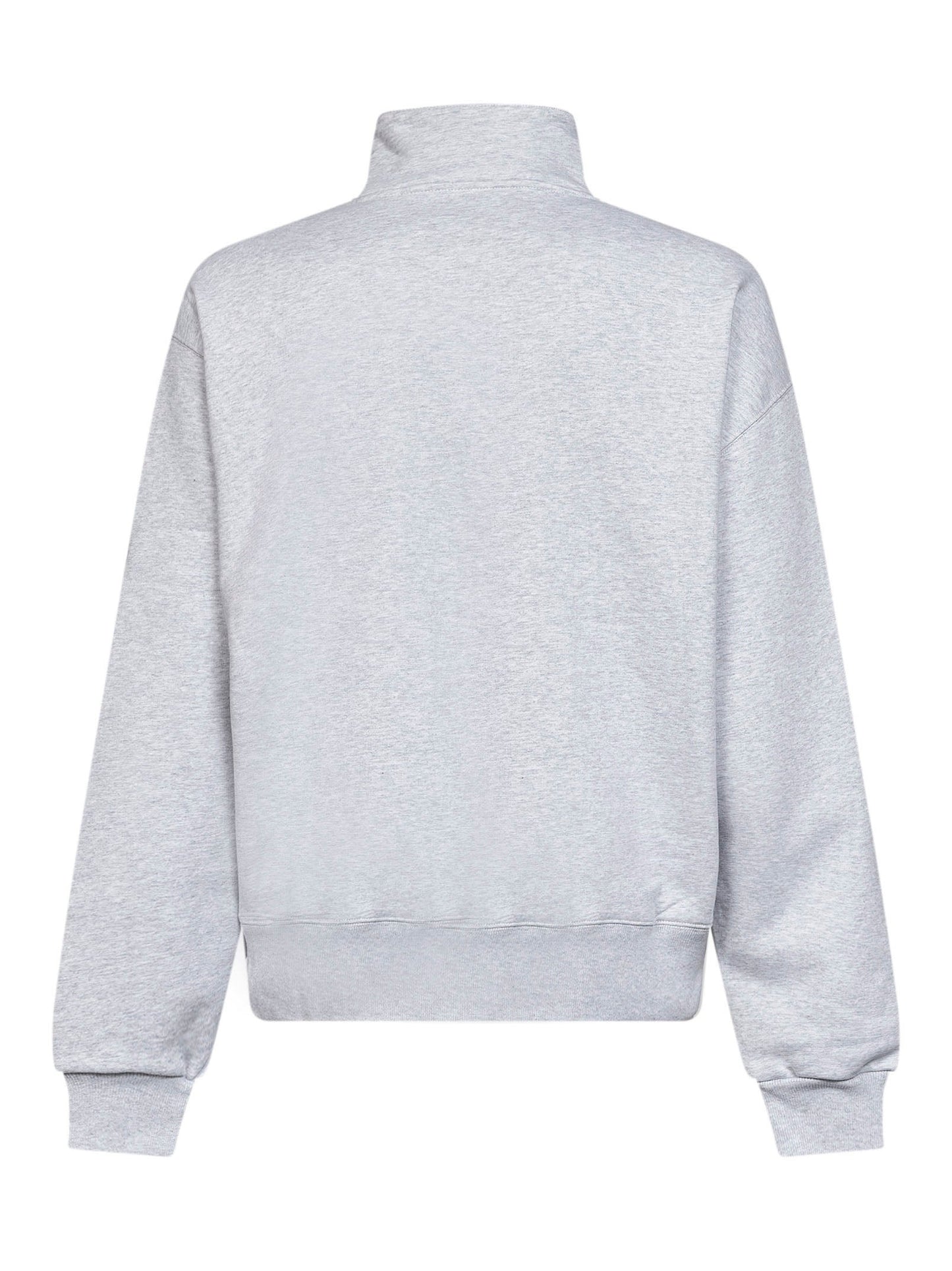 Jacquemus Men Grey The Gros Grain Zipped-Rollneck Sweatshirt JACQUEMUS
