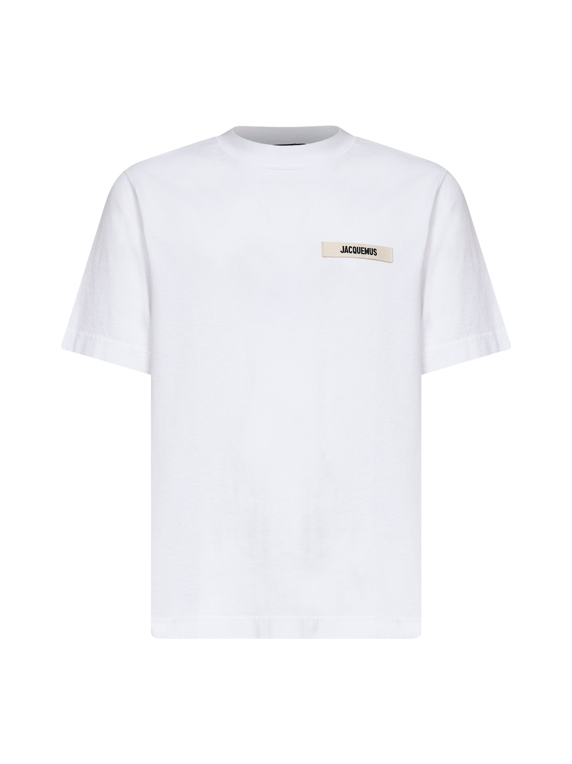 Jacquemus Men White The Gros Grain T-Shirt JACQUEMUS