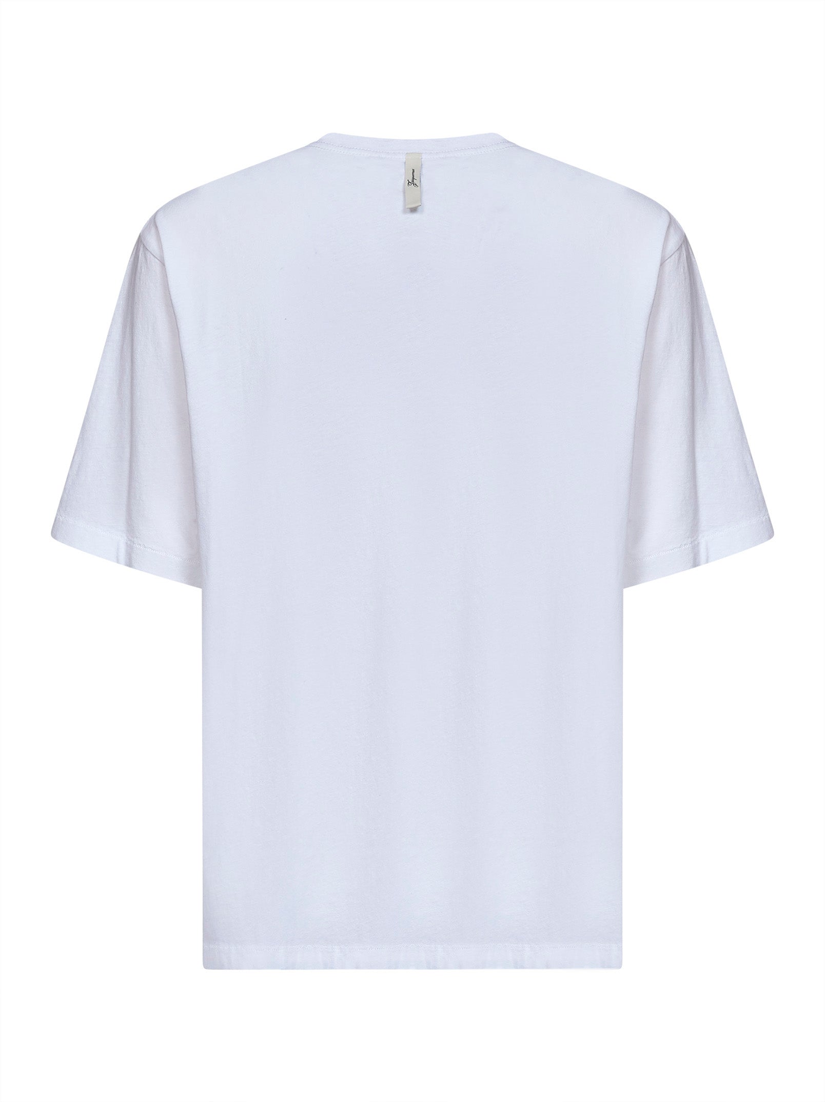 Jacquemus Men White Jersey The Jacquemus Logo-Printed T-Shirt JACQUEMUS