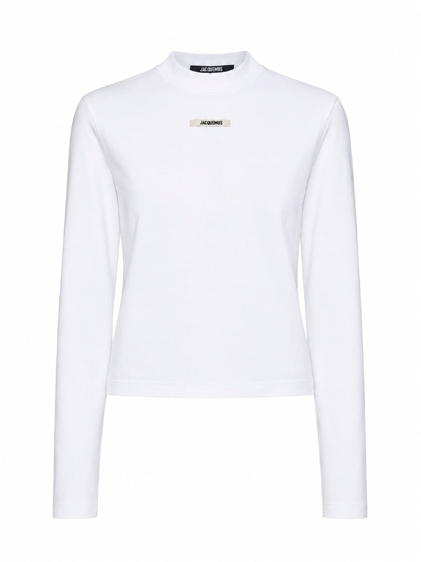 Jacquemus Women White The Gros Grain Long-Sleeved T-Shirt JACQUEMUS