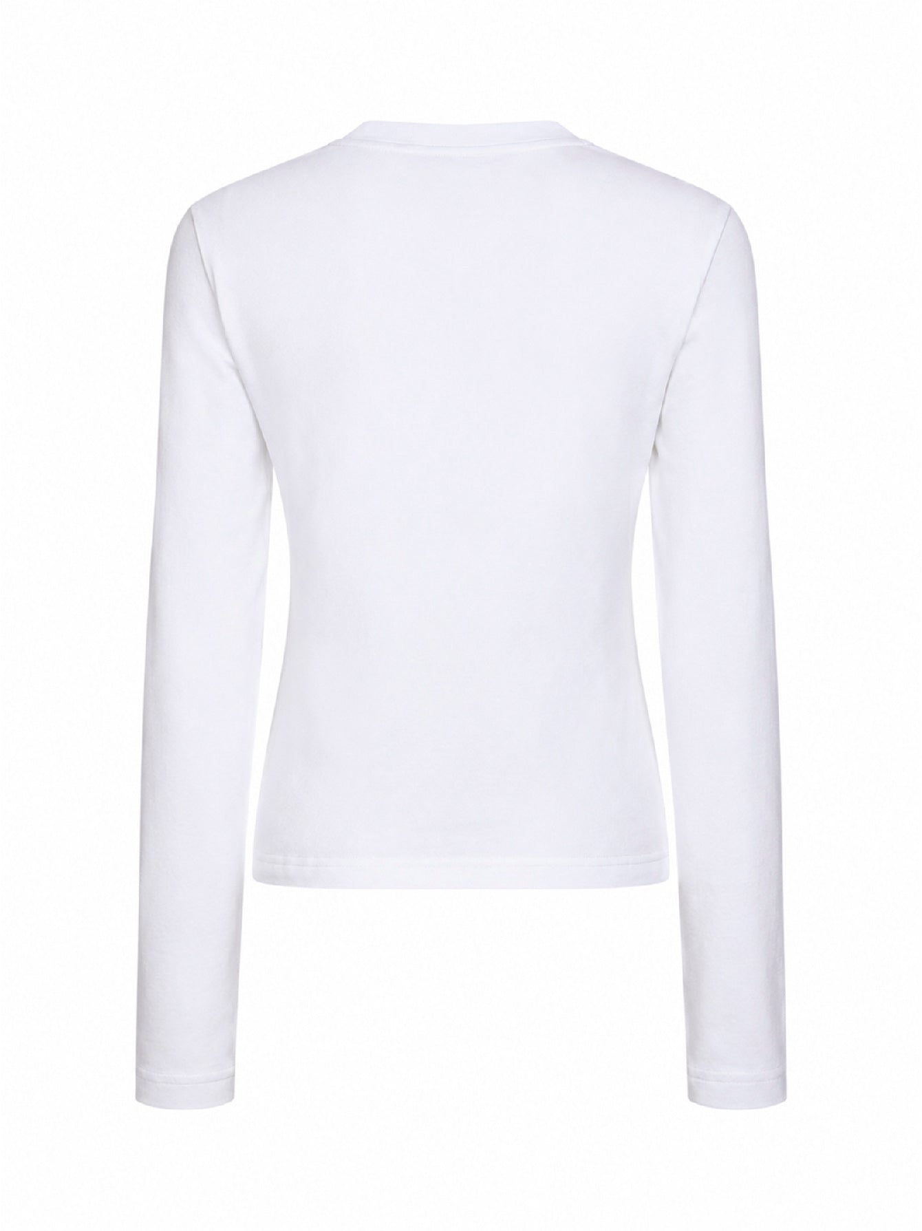 Jacquemus Women White The Gros Grain Long-Sleeved T-Shirt JACQUEMUS