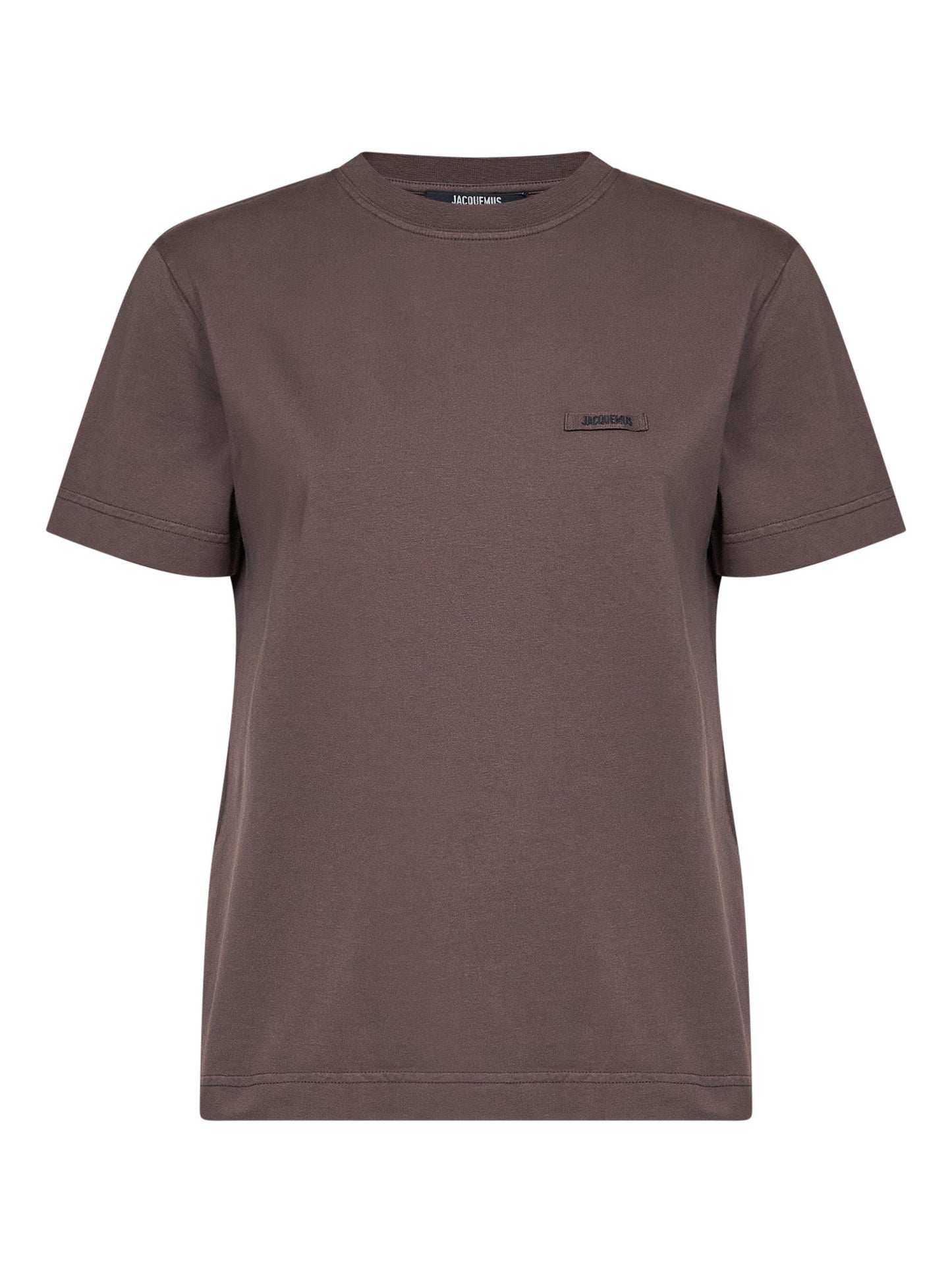 Jacquemus Women Brown The Gros Grain Short-Sleeve T-Shirt JACQUEMUS