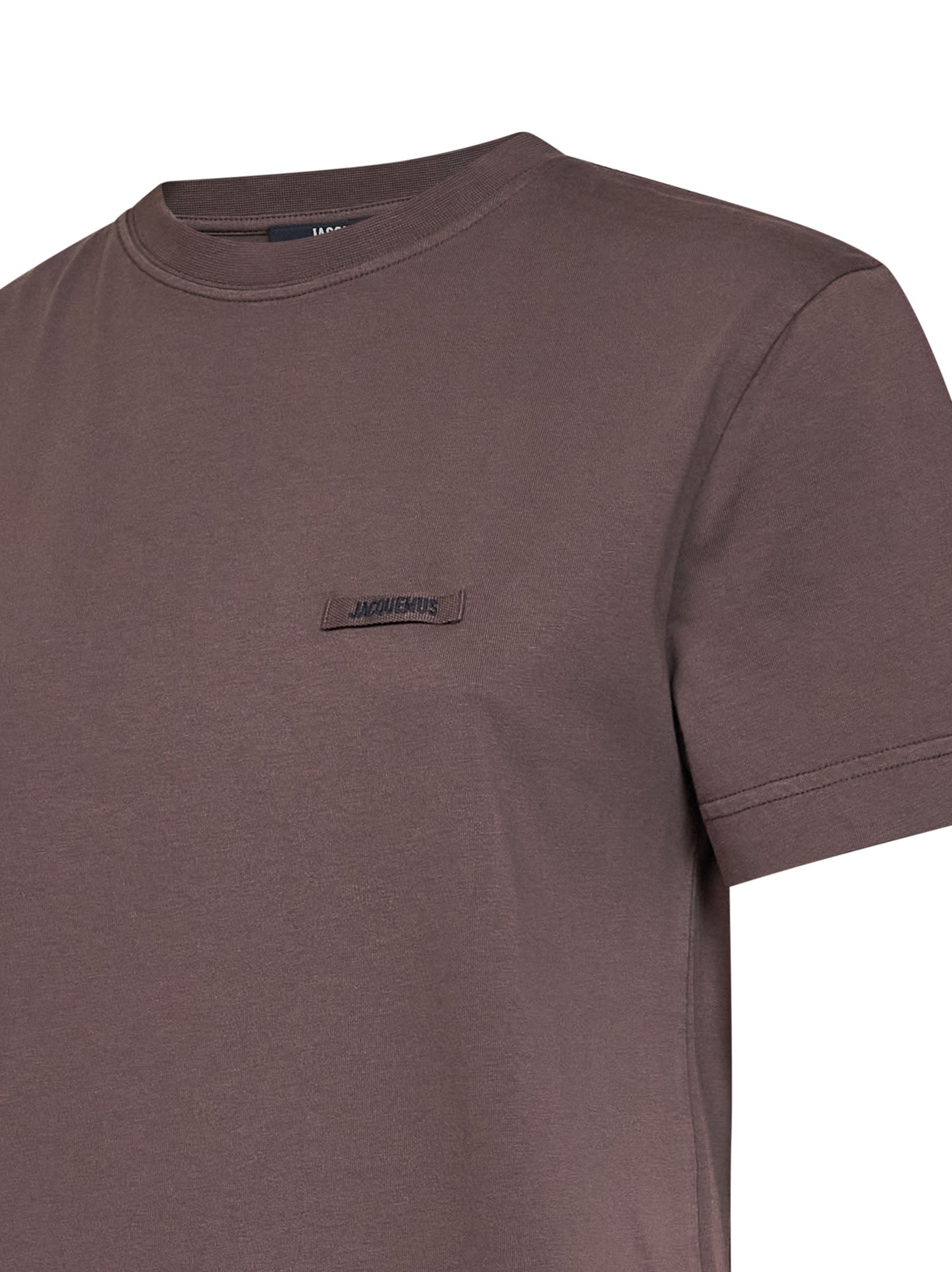 Jacquemus Women Brown The Gros Grain Short-Sleeve T-Shirt JACQUEMUS
