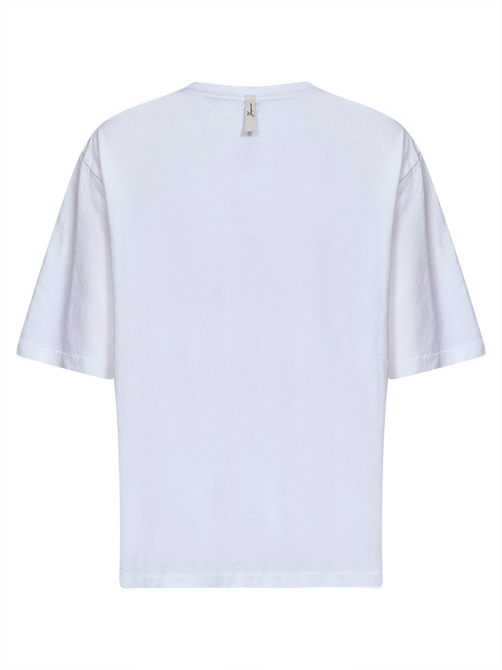 Jacquemus Women White Jersey The Jacquemus Logo-Printed T-Shirt JACQUEMUS