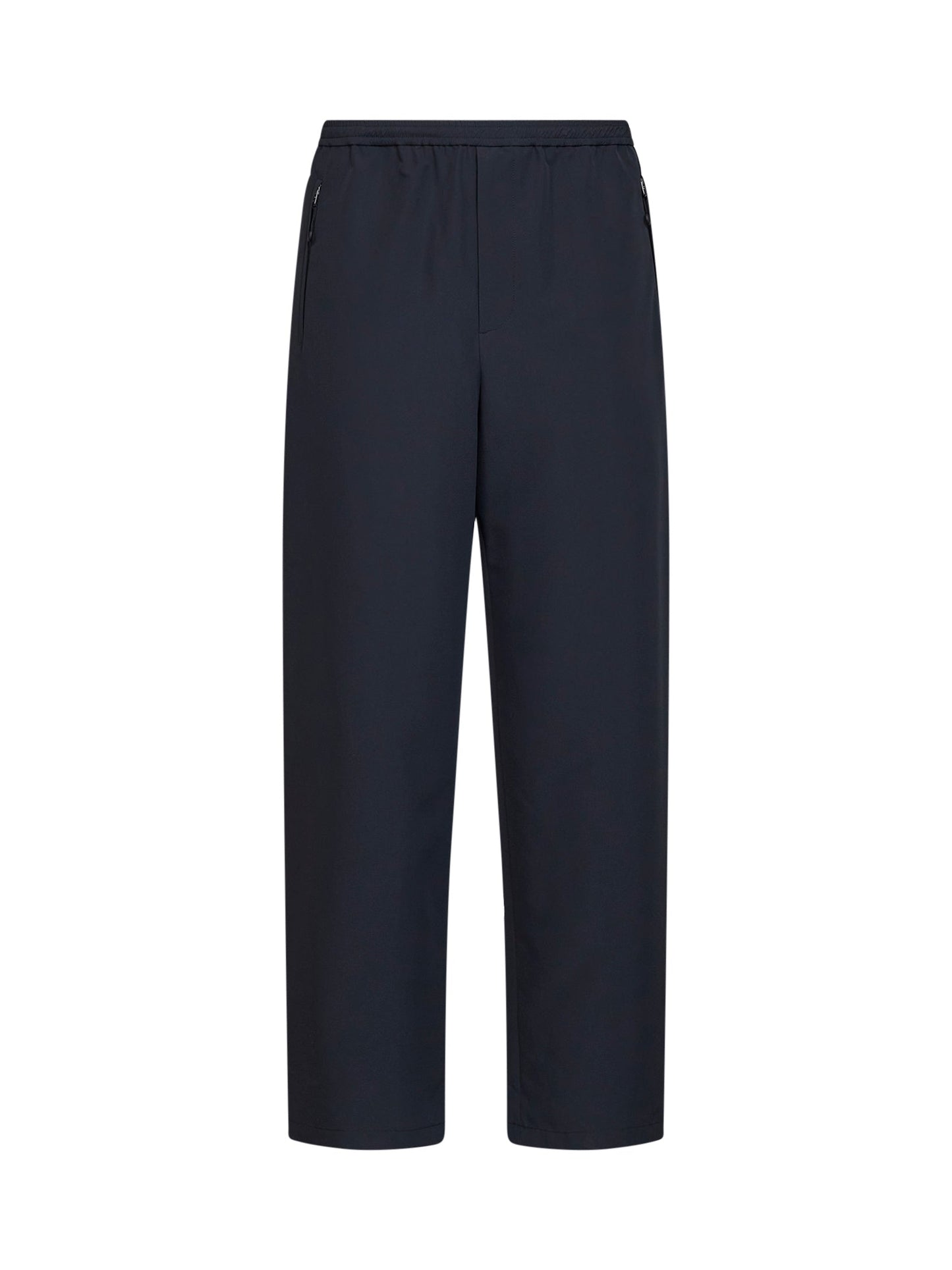 Jil Sander Men Black Waterproof Recycled Polyester Jogger Trousers JIL SANDER