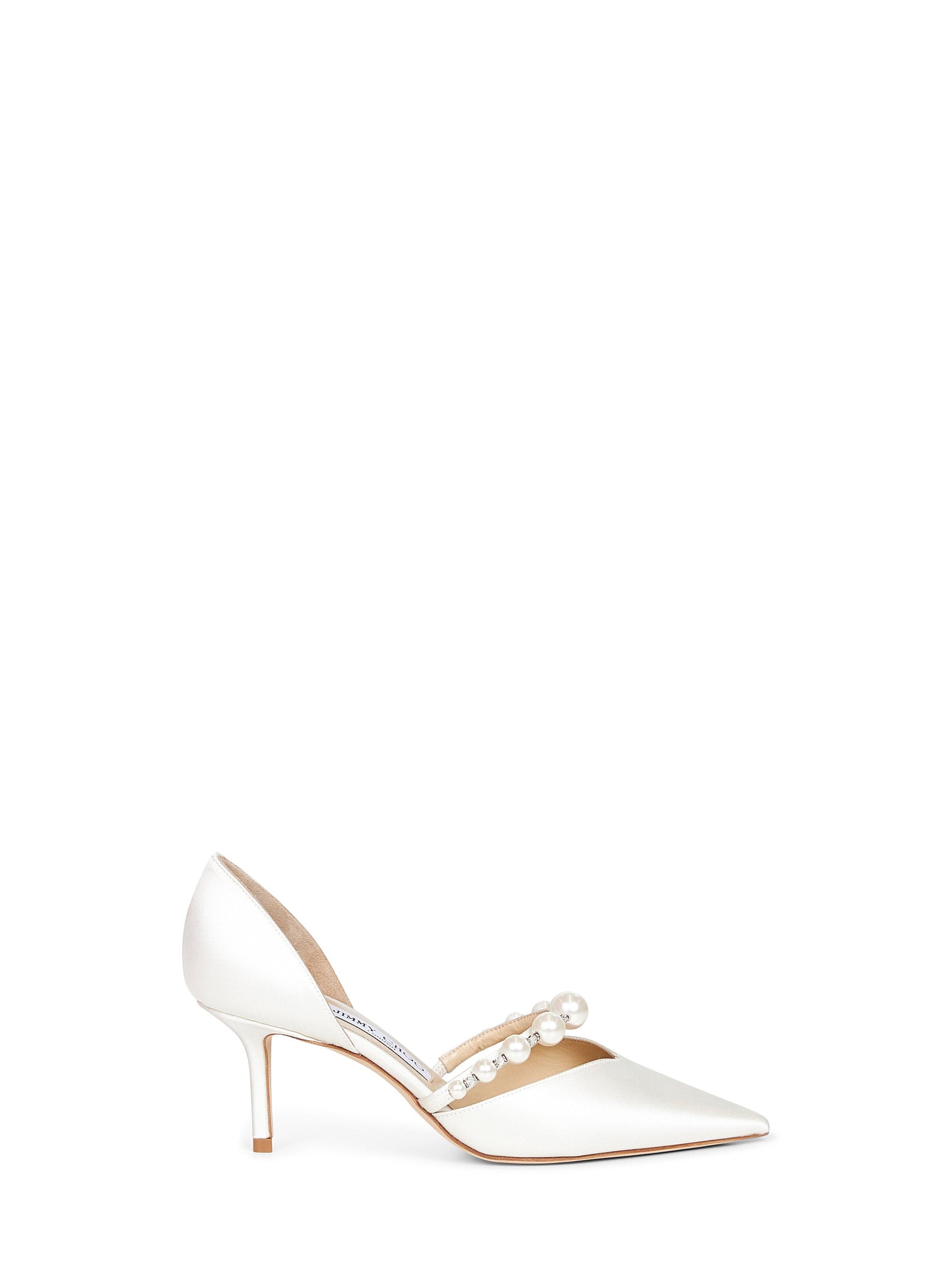 Jimmy Choo Women Ivory Satin Aurelie 65 Pumps JIMMY CHOO