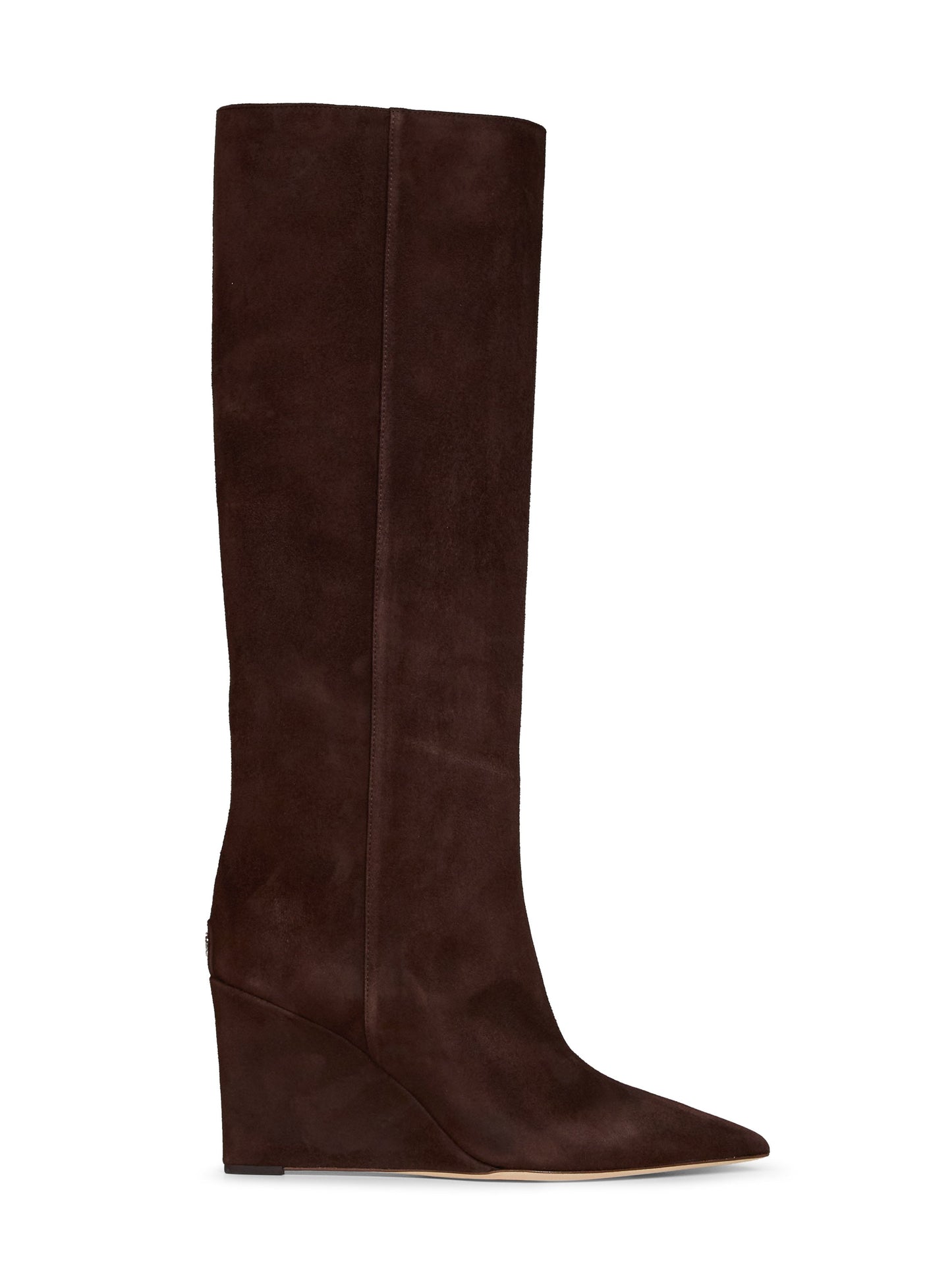 Jimmy Choo Women Chocolate Suede Blake 85 Knee-High Boots JIMMY CHOO