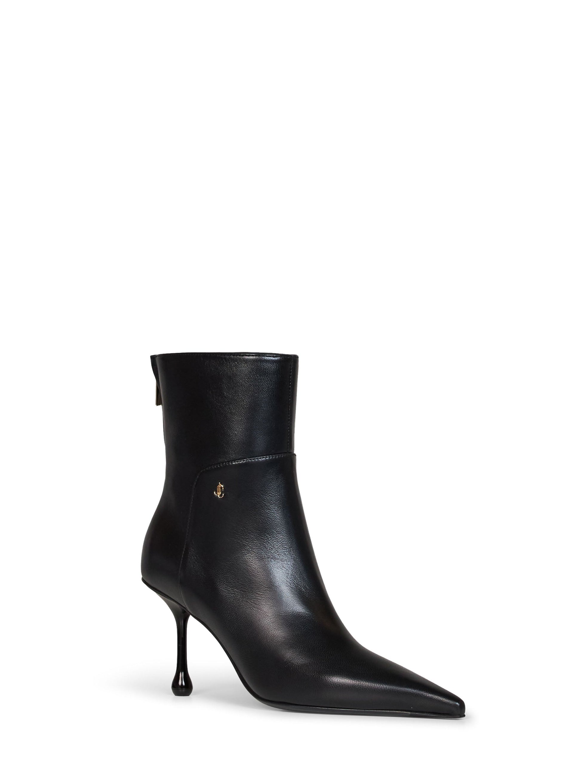 Jimmy Choo Women Black Nappa Leather Cycas 80 Ankle Boots JIMMY CHOO