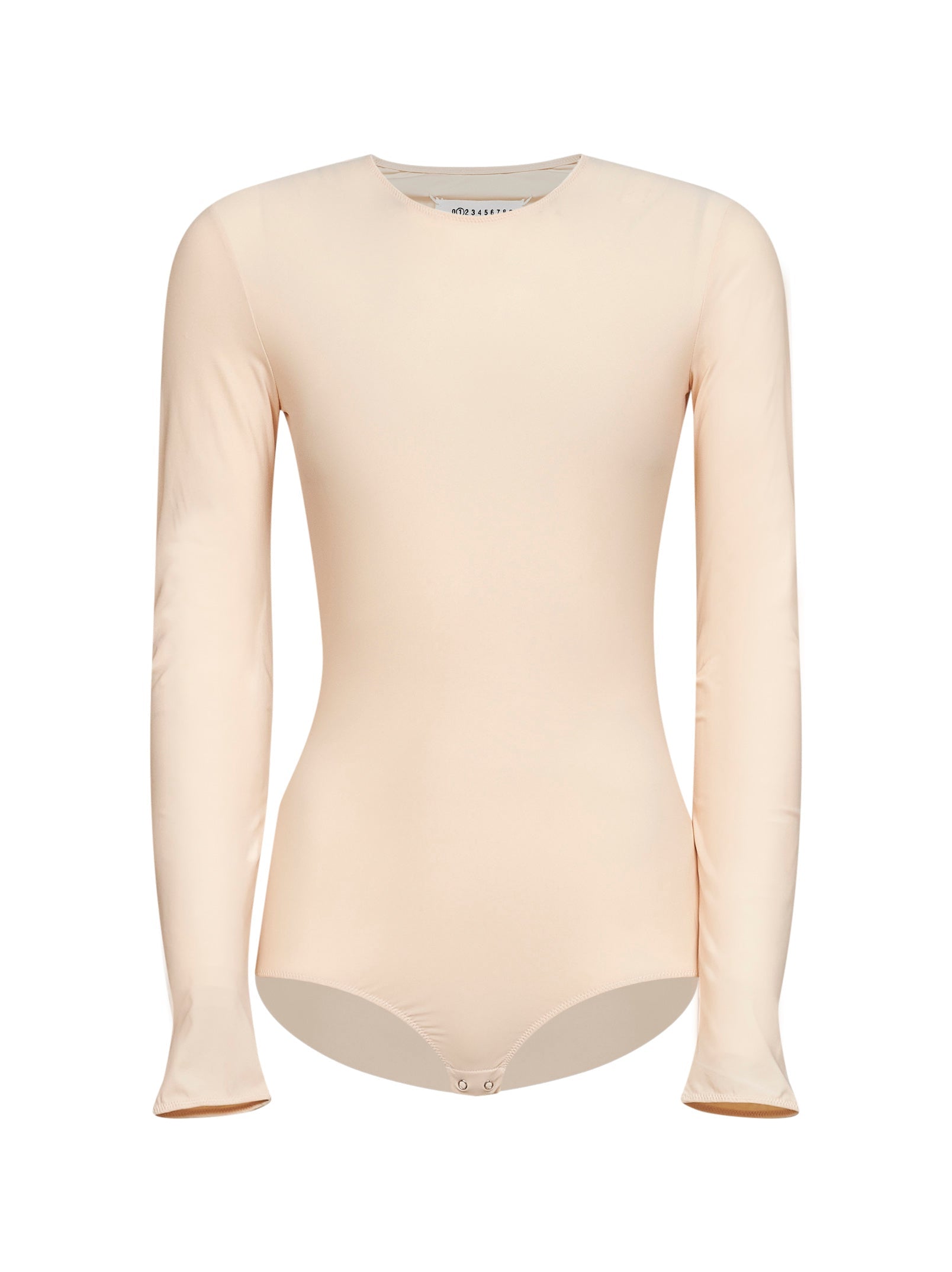 Maison Margiela Women Almond Technical Jersey Bodysuit MAISON MARGIELA