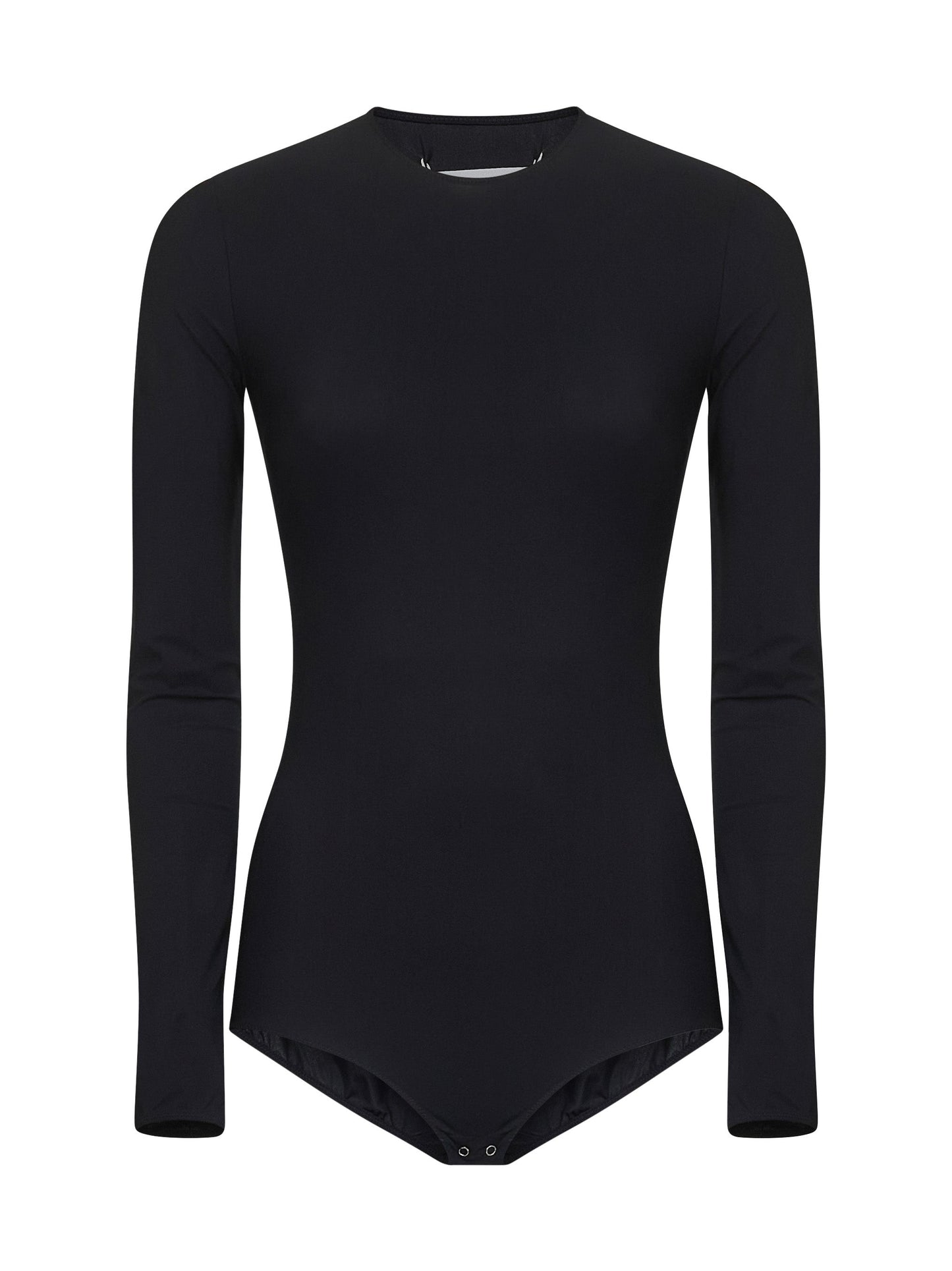 Maison Margiela Women Black Technical Jersey Bodysuit MAISON MARGIELA