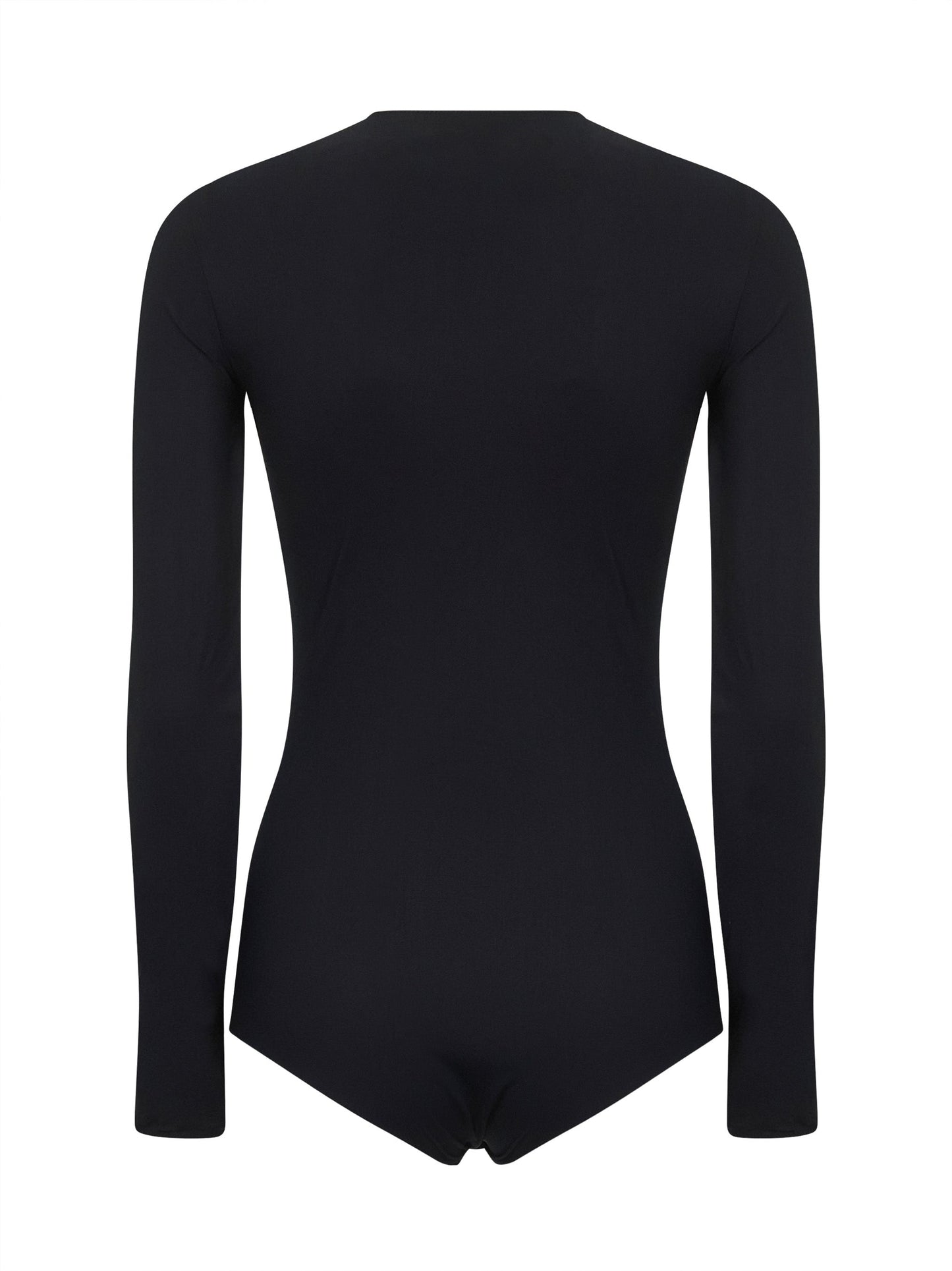 Maison Margiela Women Black Technical Jersey Bodysuit MAISON MARGIELA