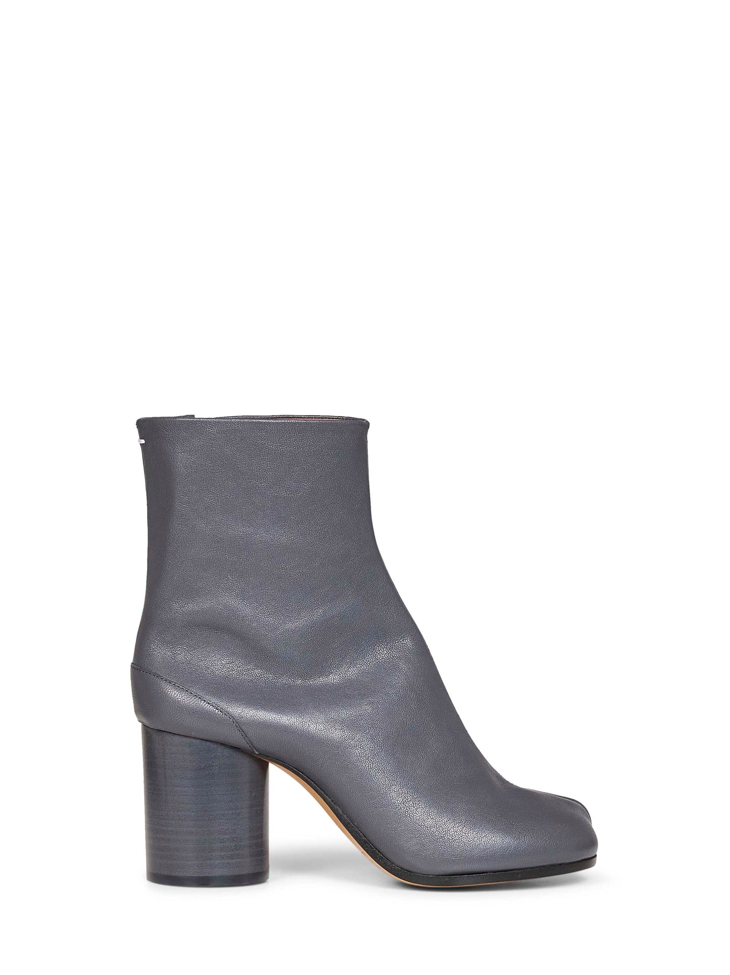 Maison Margiela Women Grey Nappa Leather Tabi Ankle Boots MAISON MARGIELA