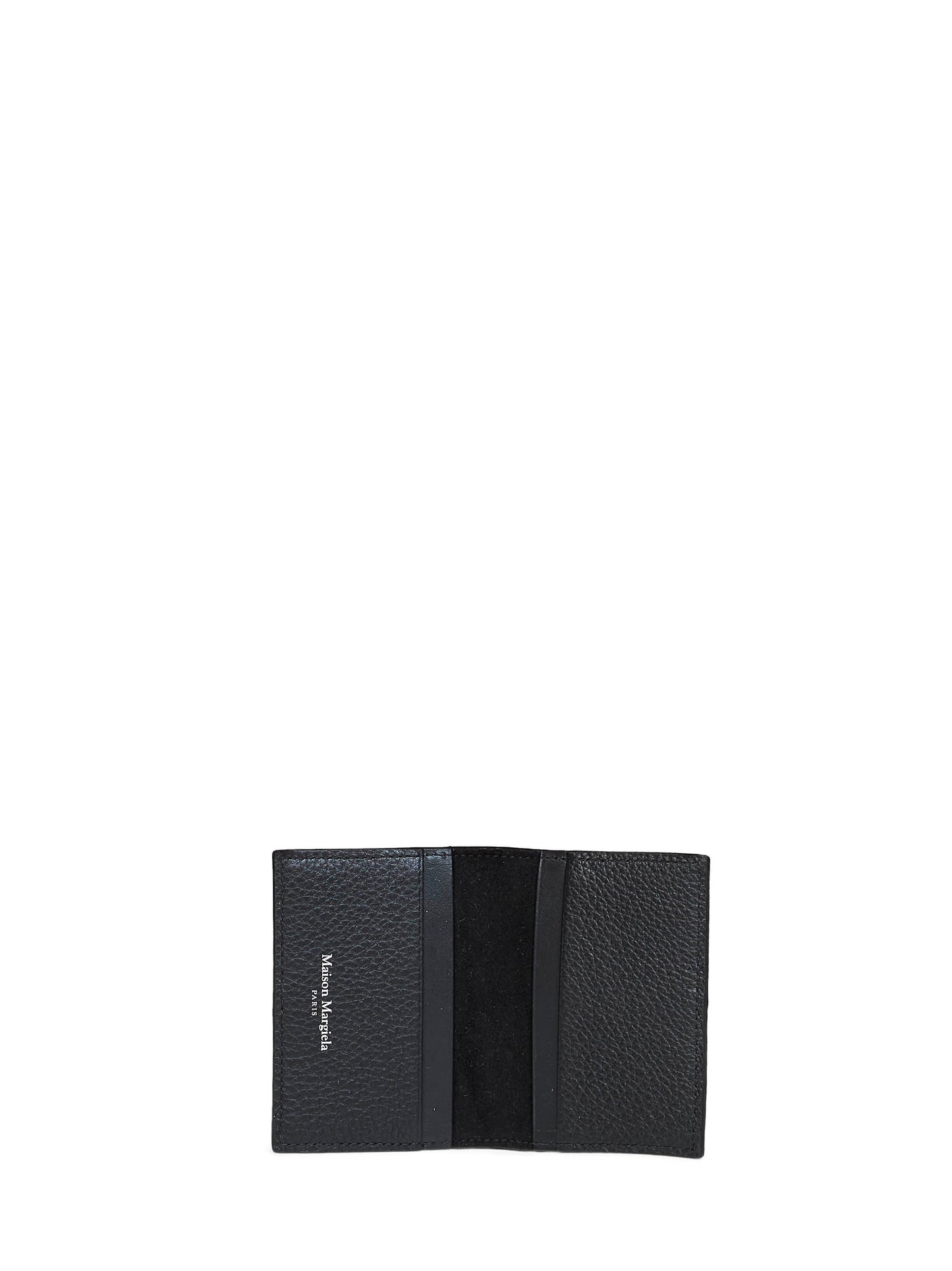 Maison Margiela Women Black Leather Dress-Age Card Holder MAISON MARGIELA