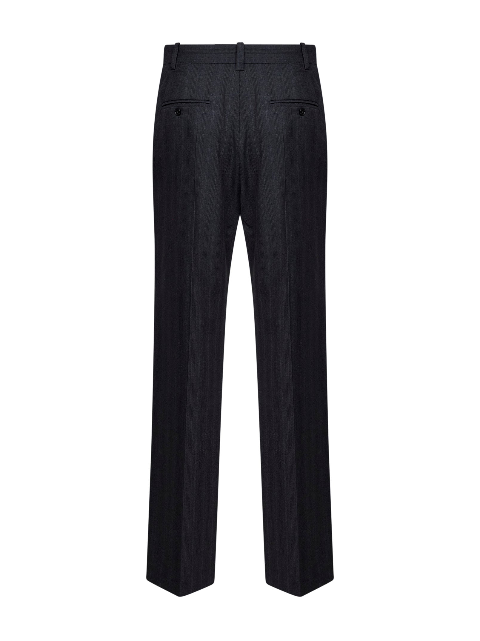 Marant Etoile Women Dark Anthracite Check Virgin Wool Noanda Trousers ISABEL MARANT ETOILE