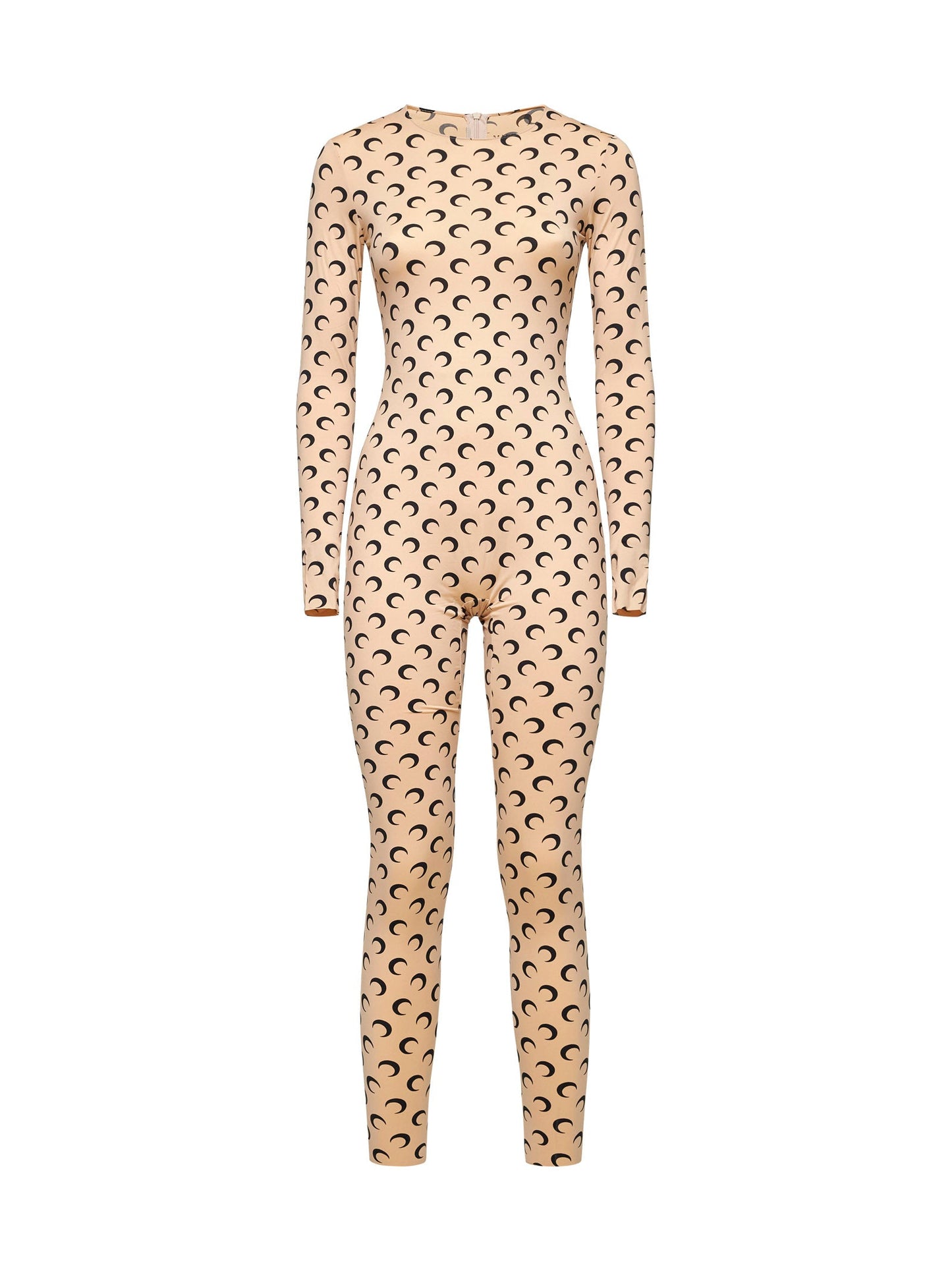 Marine Serre Women Beige 'Monogram' Tracksuit MARINE SERRE