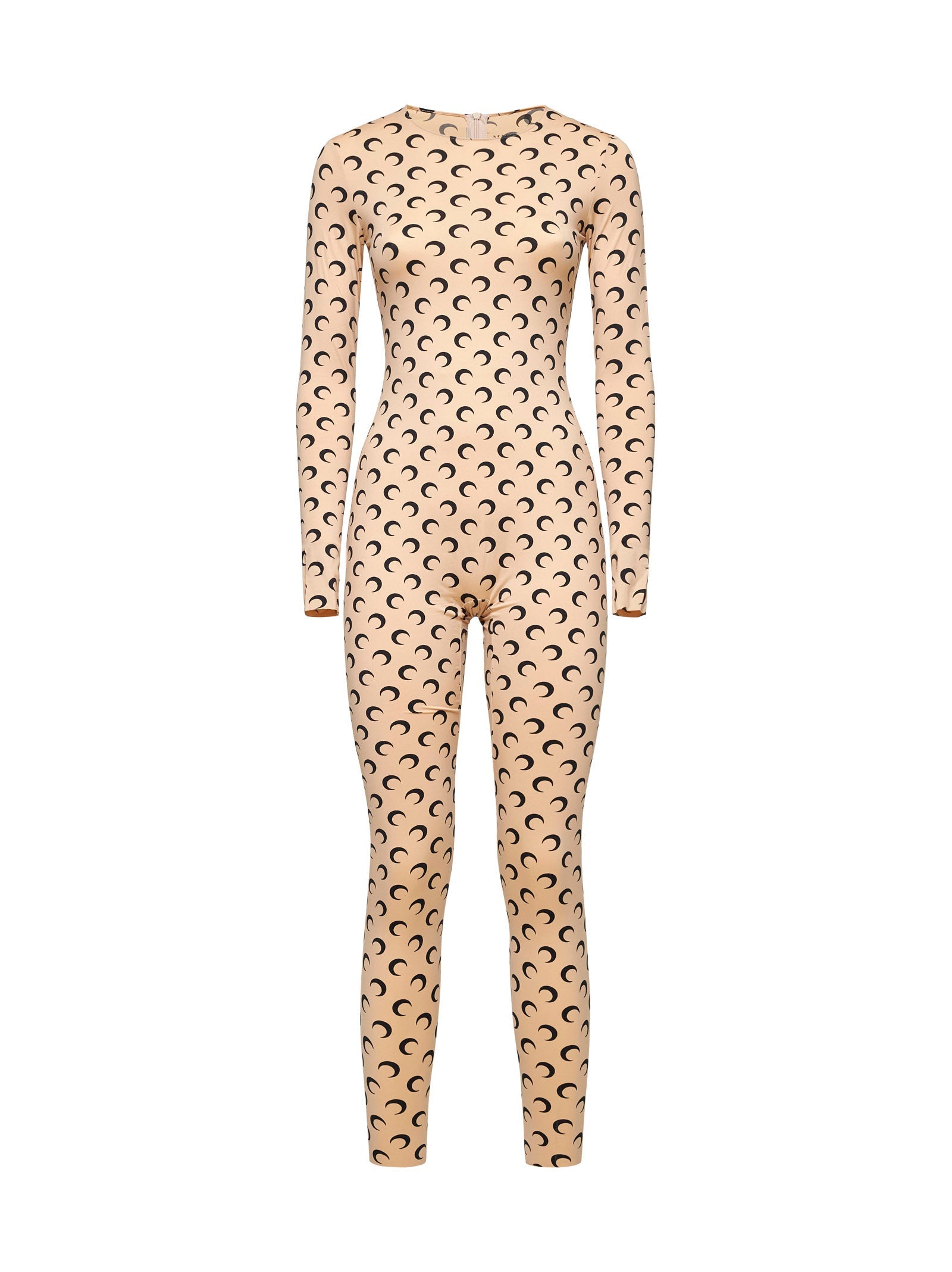Marine Serre Women Beige 'Monogram' Tracksuit MARINE SERRE