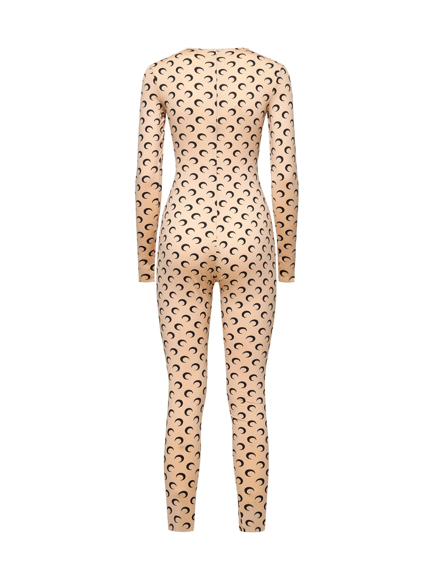 Marine Serre Women Beige 'Monogram' Tracksuit MARINE SERRE