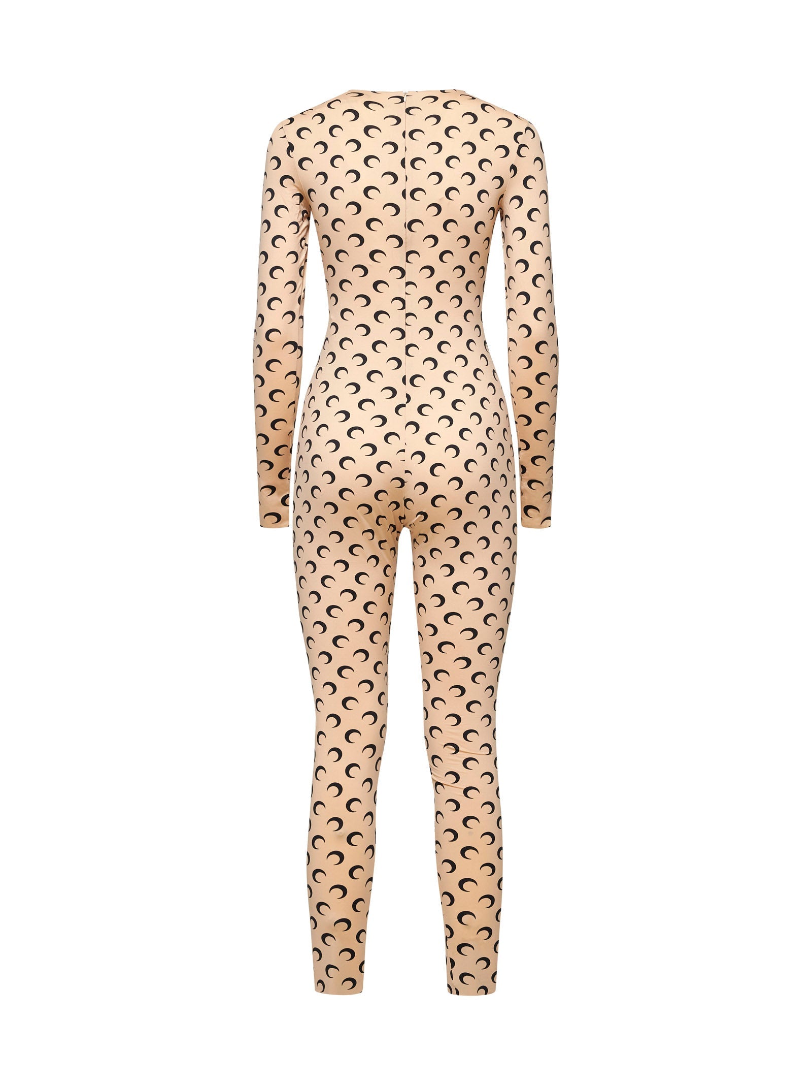 Marine Serre Women Beige 'Monogram' Tracksuit MARINE SERRE