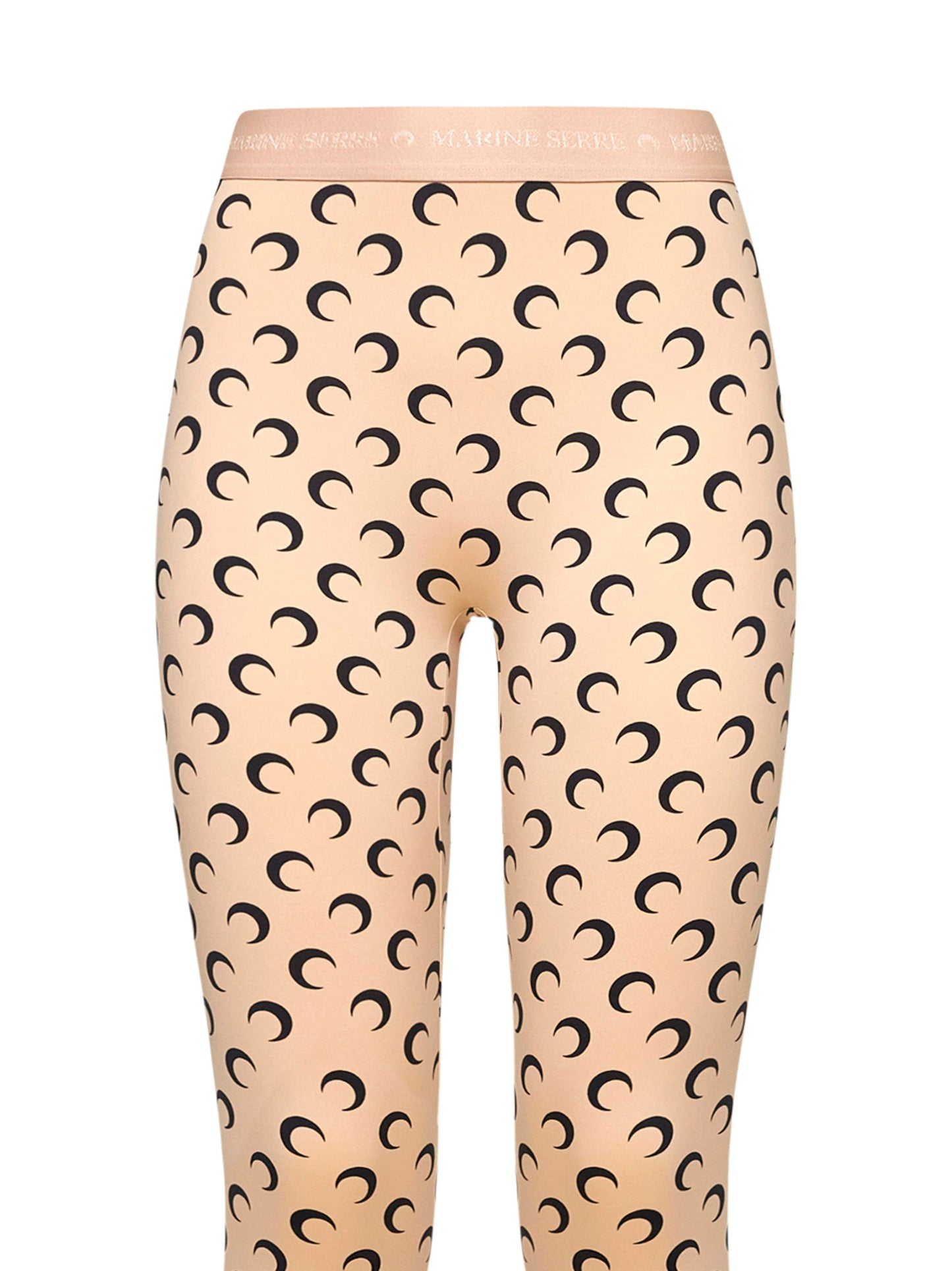 Marine Serre Women Marine Serre Crescent Moon Lycra Leggings MARINE SERRE