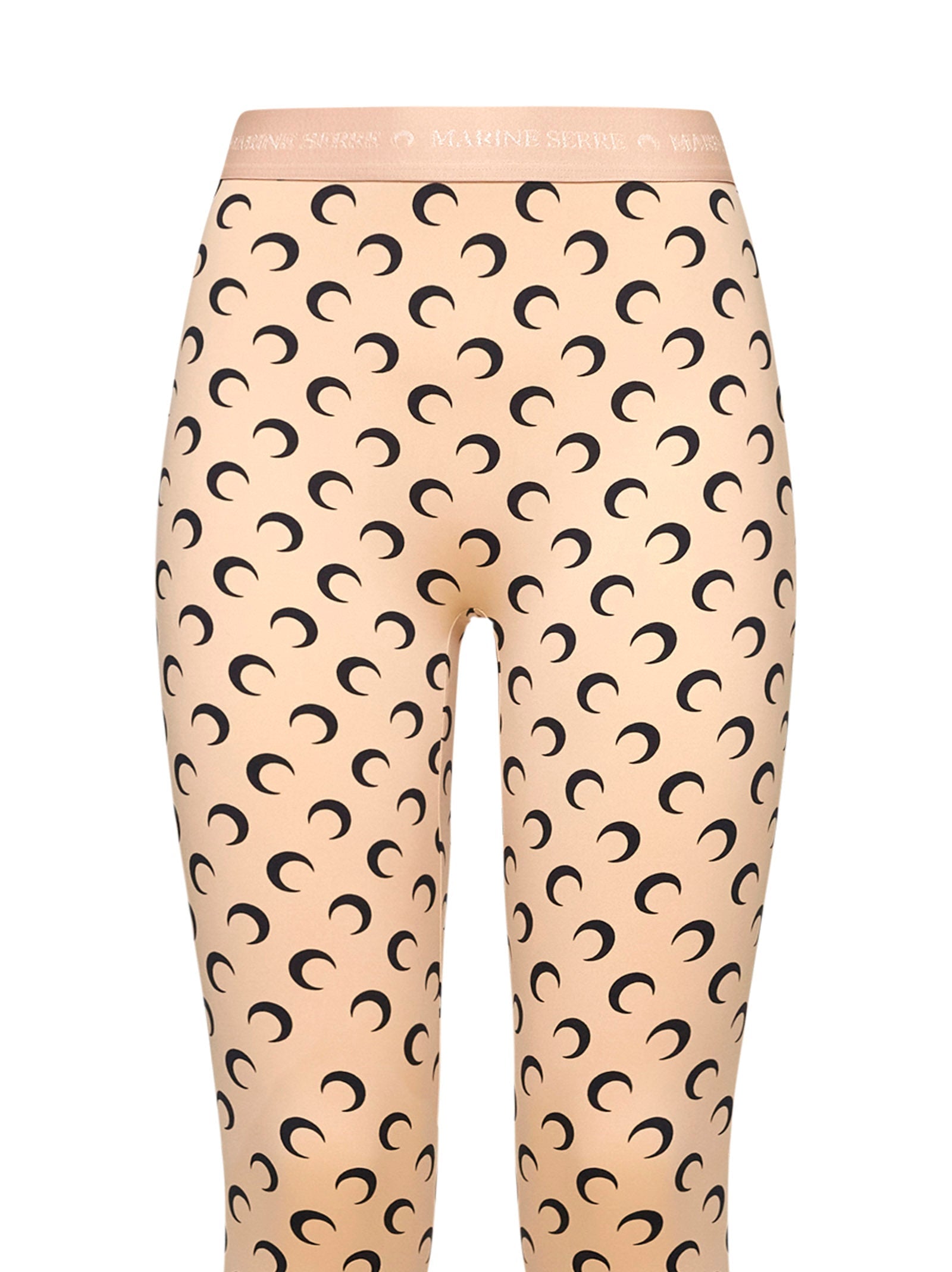 Marine Serre Women Marine Serre Crescent Moon Lycra Leggings MARINE SERRE