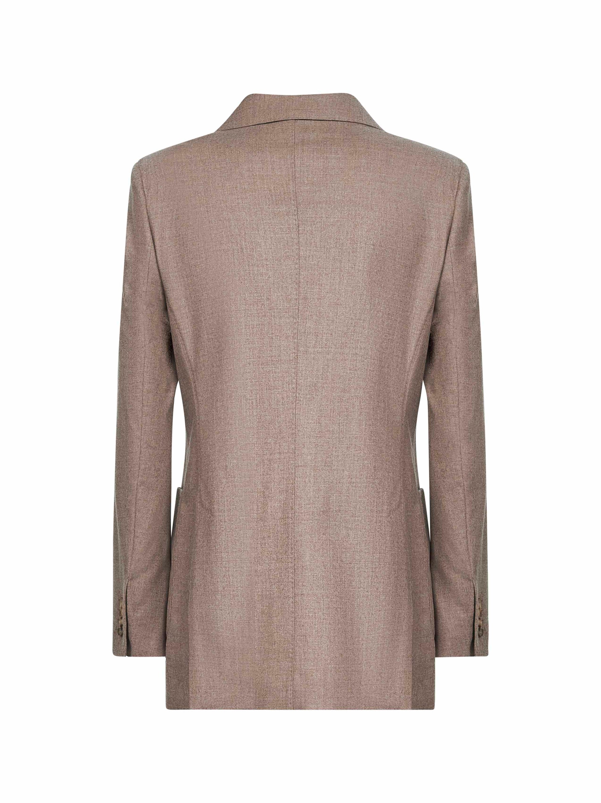 Max Mara Women Turtledove Stretch Cashmere Harald Blazer MAX MARA