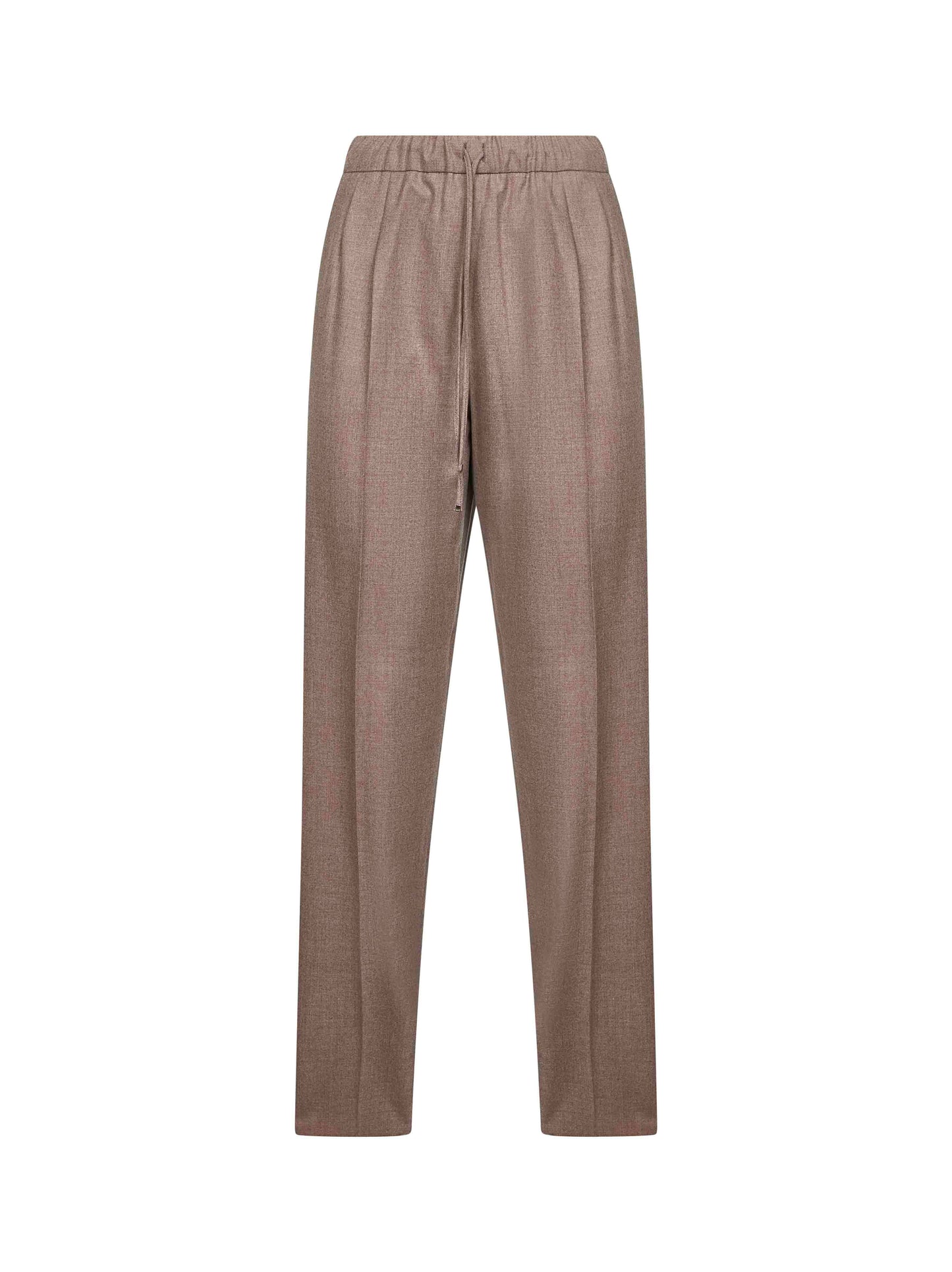 Max Mara Women Turtledove Stretch Cashmere Gatti Drawstring Trousers MAX MARA