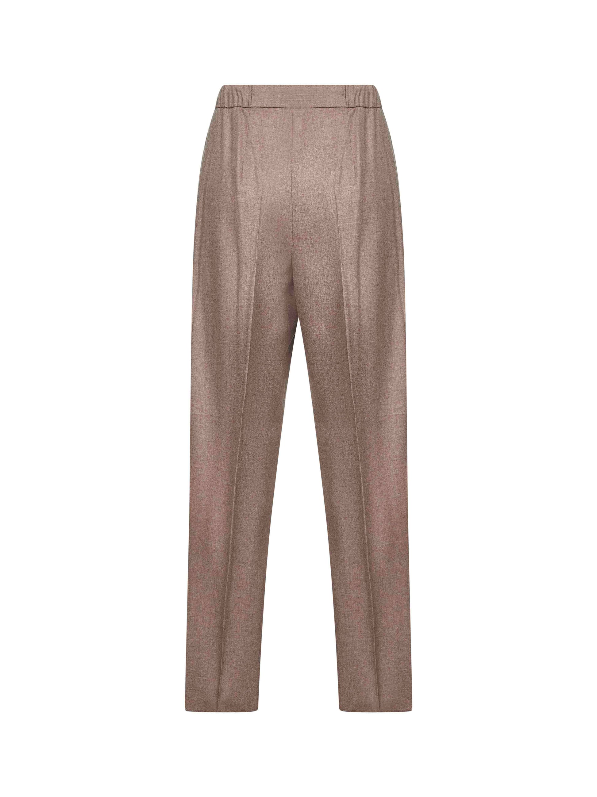 Max Mara Women Turtledove Stretch Cashmere Gatti Drawstring Trousers MAX MARA