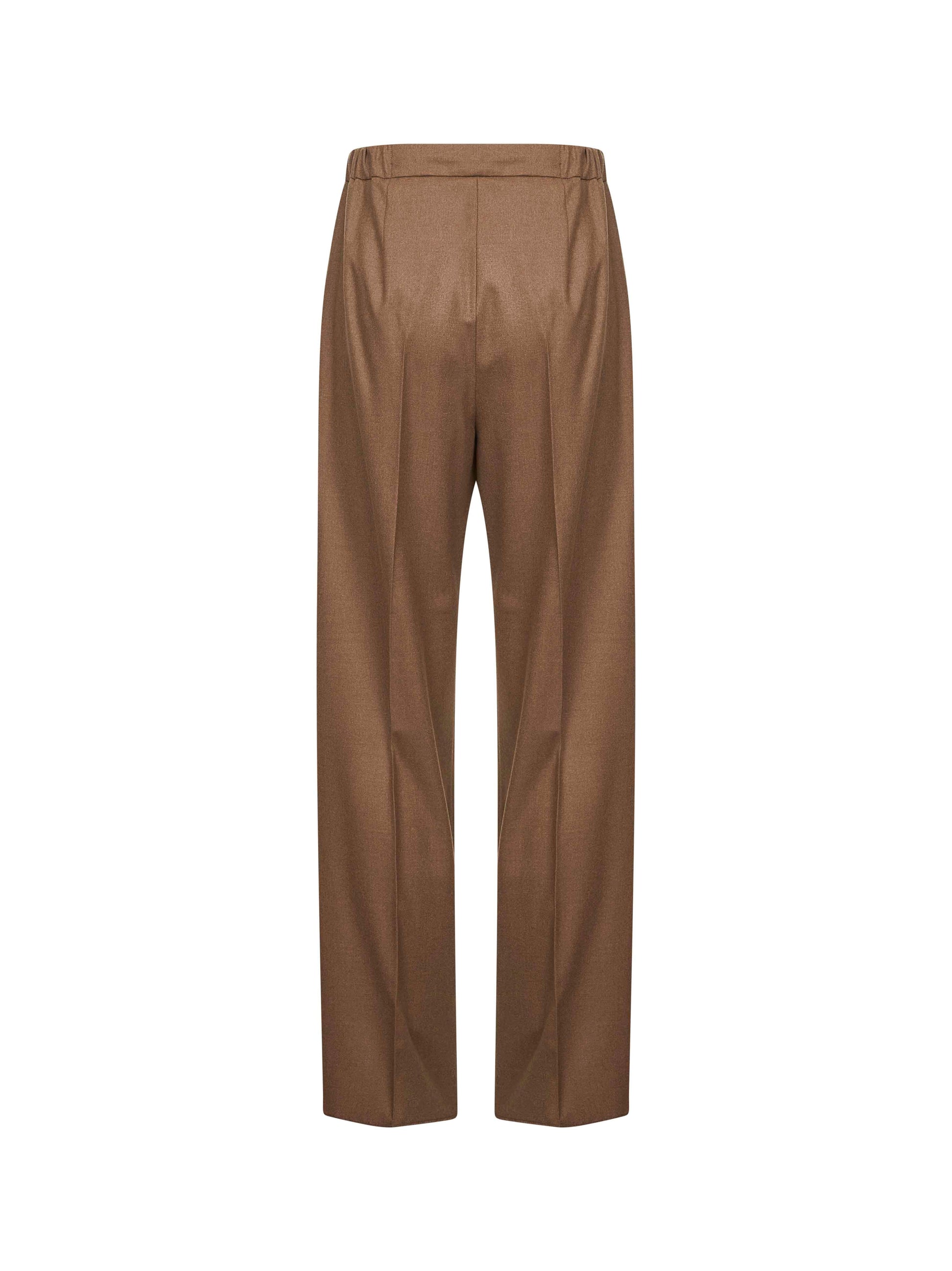 Max Mara Women Tobacco Stretch Cashmere Gatti Drawstring Trousers MAX MARA