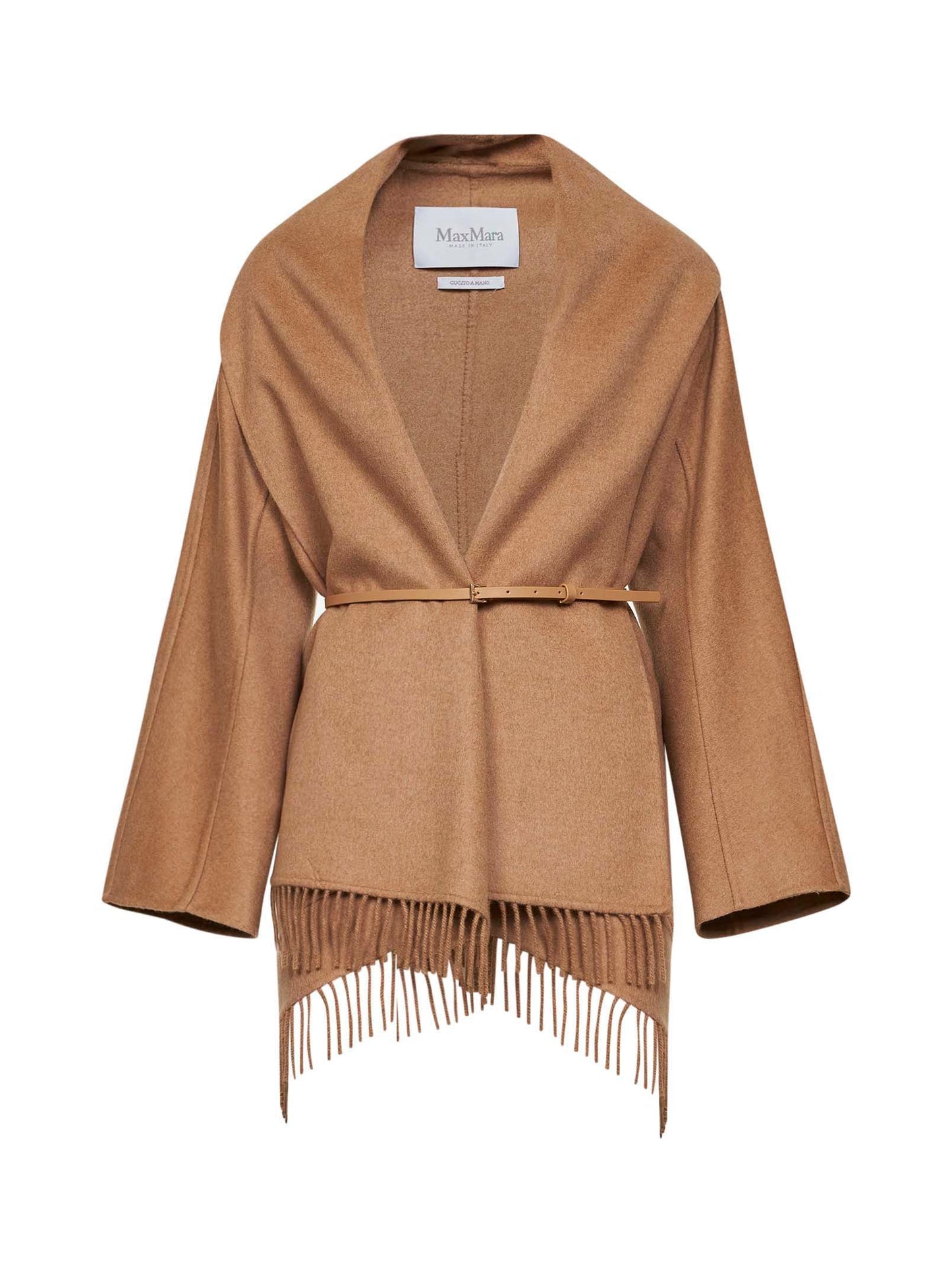 Max Mara Women Camel Mxmabilita Short Cardigan Coat MAX MARA