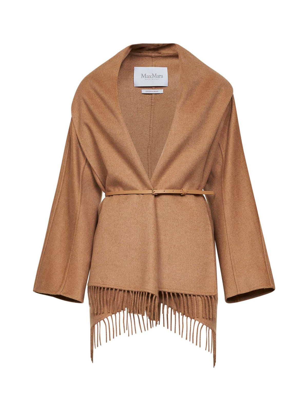 Max Mara Women Camel Mxmabilita Short Cardigan Coat MAX MARA