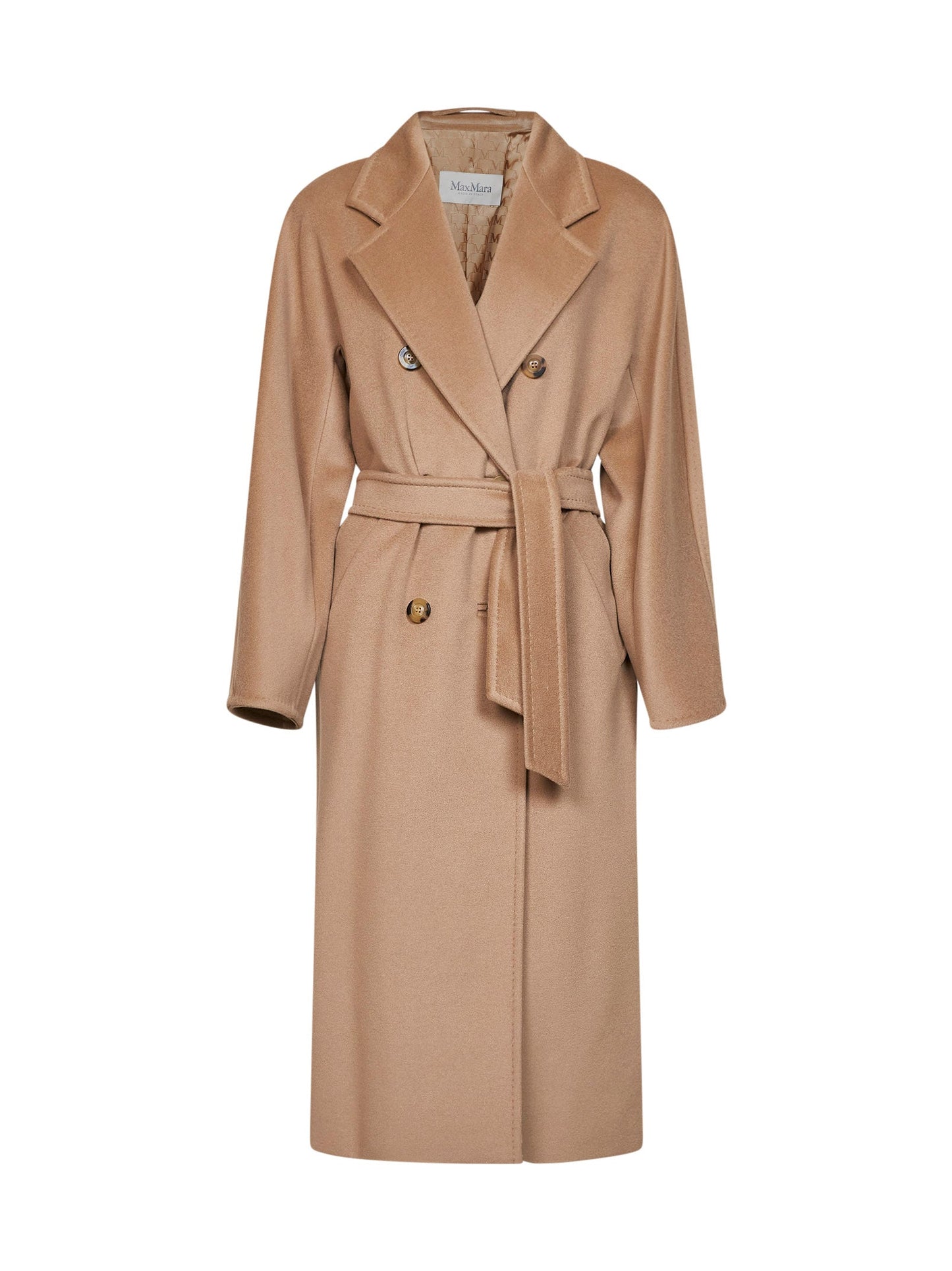 Max Mara Women Camel 101801 Icon Coat Madame Belted Coat MAX MARA