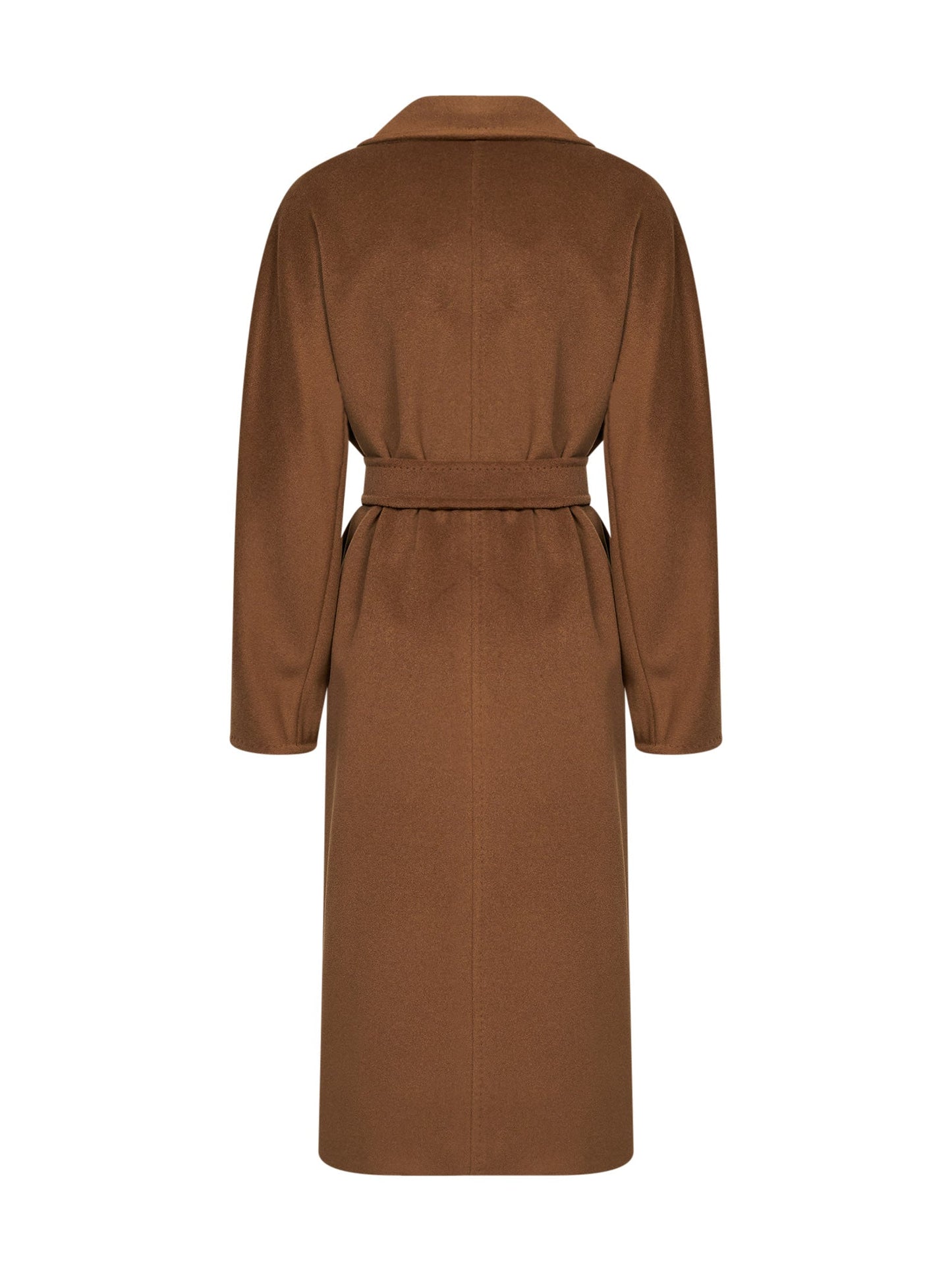 Max Mara Women Tobacco 101801 Icon Coat Madame Belted Coat MAX MARA