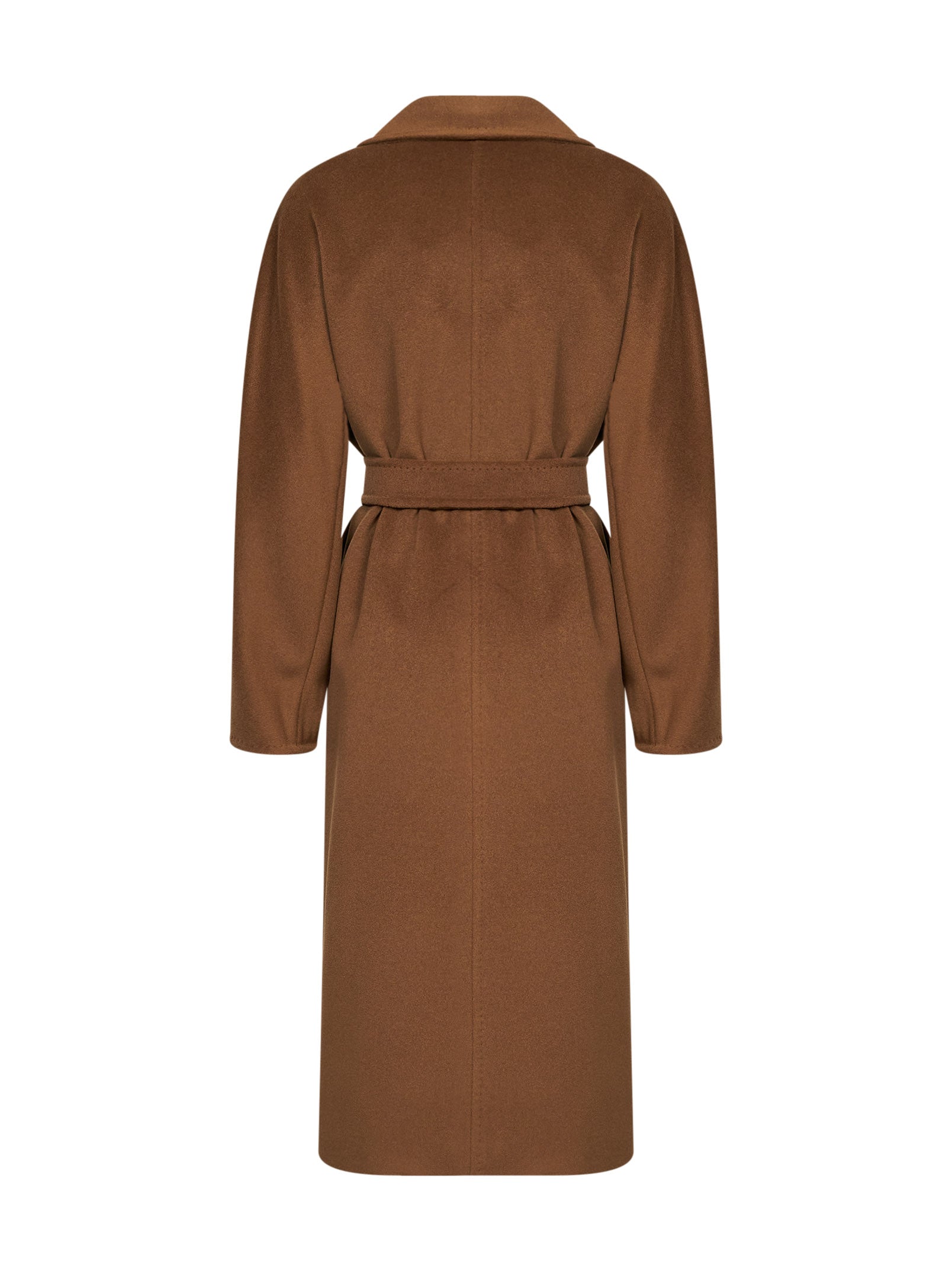 Max Mara Women Tobacco 101801 Icon Coat Madame Belted Coat MAX MARA