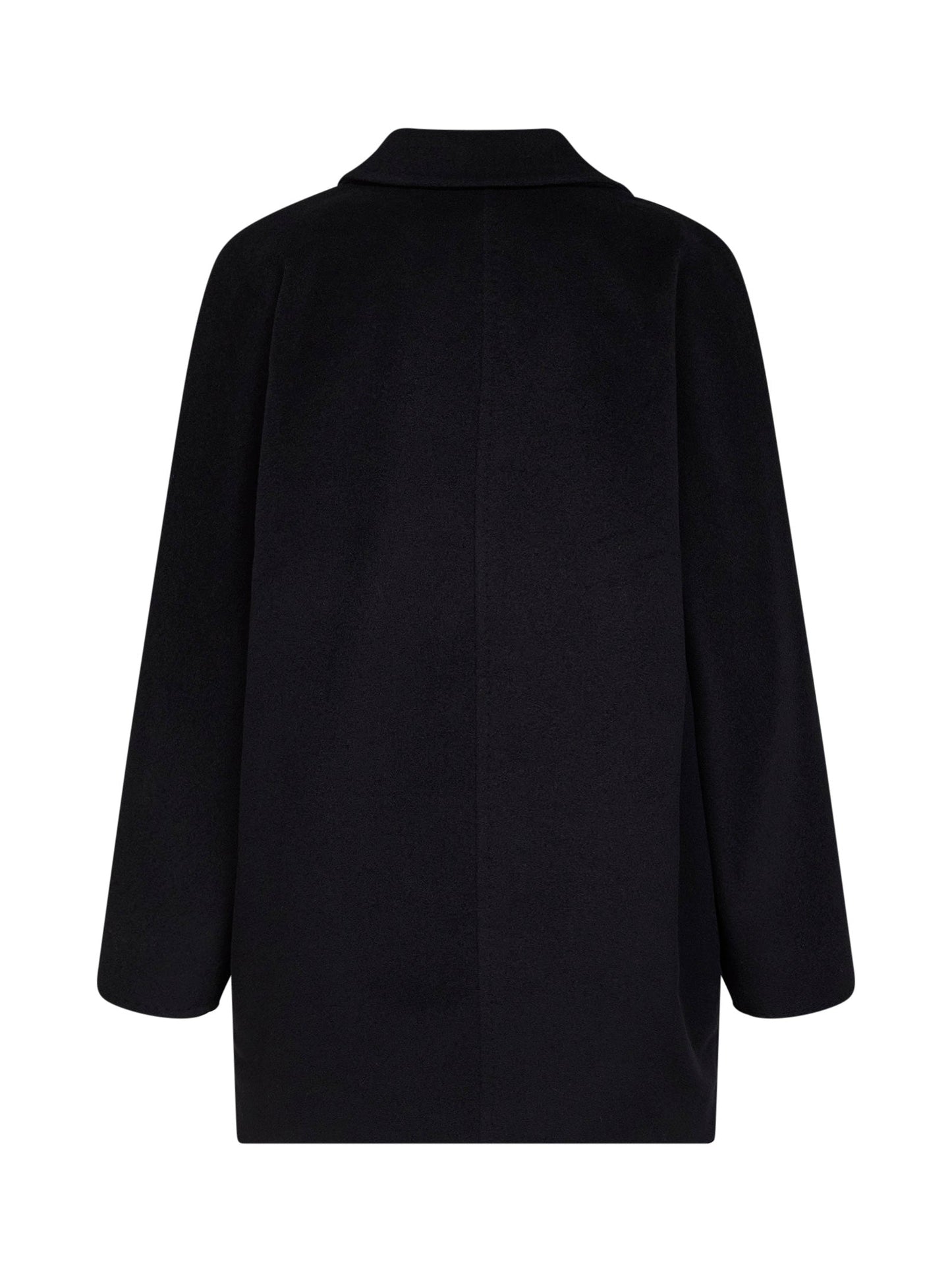 Max Mara Women Black 101801 Icon Coat Short Rebus Coat MAX MARA