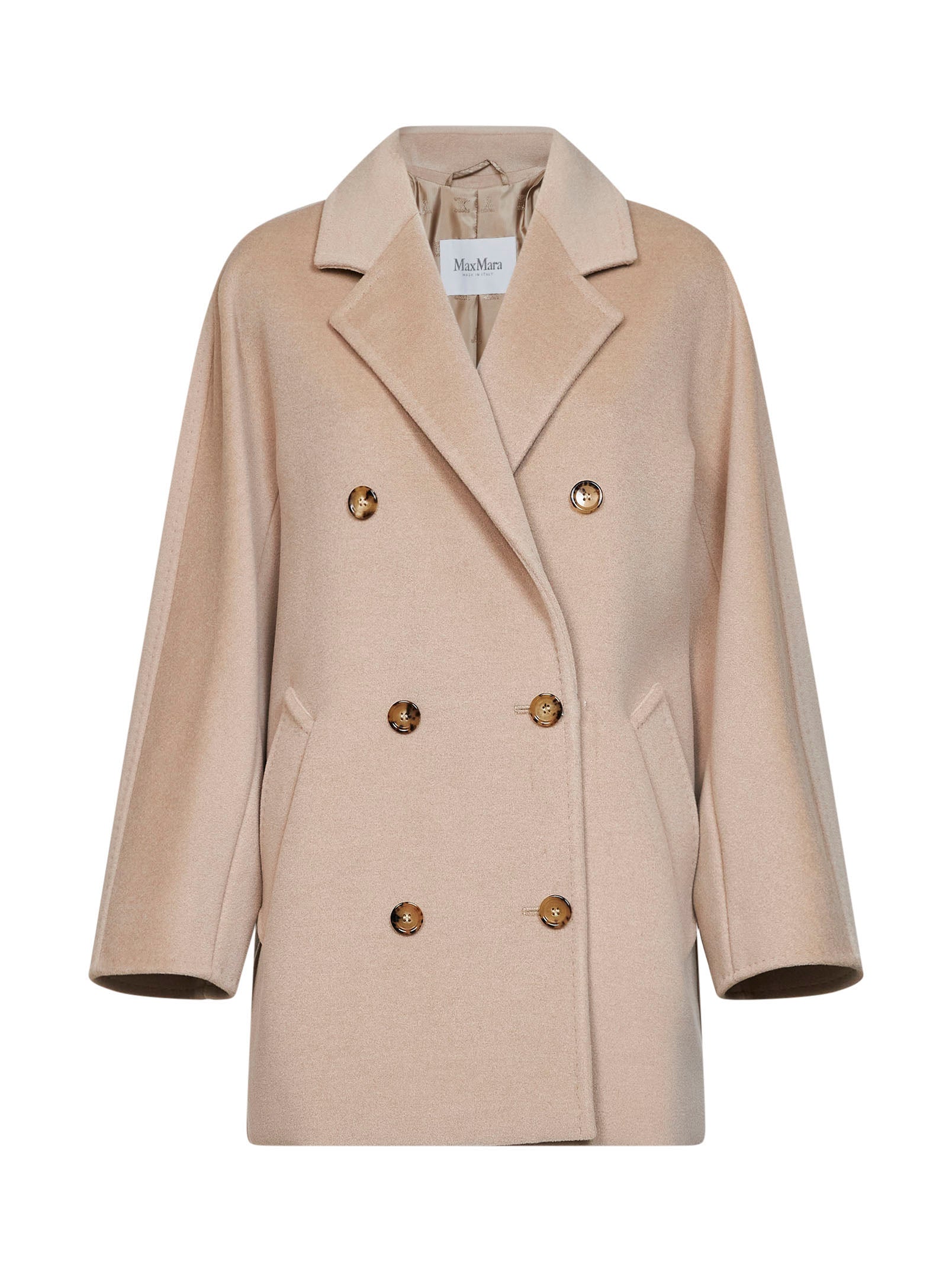 Max Mara Women Oats 101801 Icon Coat Short Rebus Coat<Br/> MAX MARA